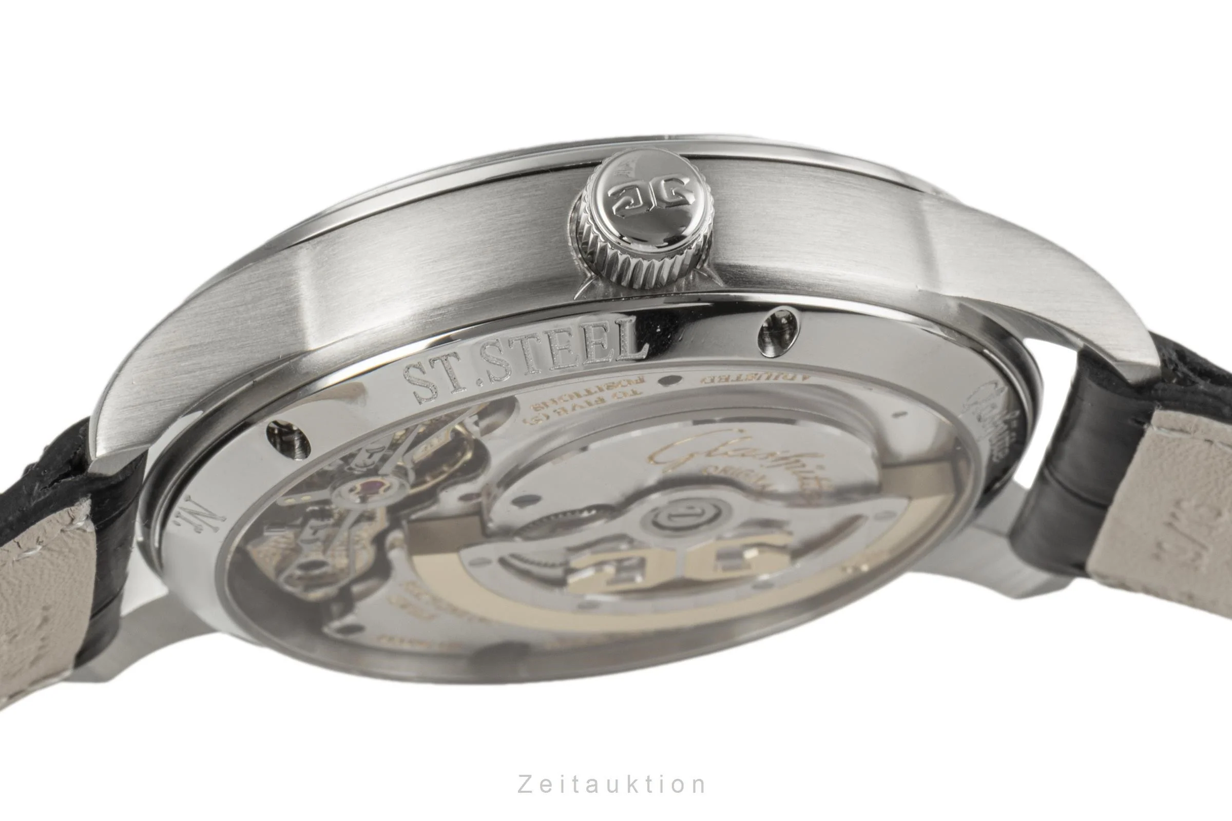 Glashütte PanoMaticDate steel automatic men's watch 190-01-02-02-04  [2302361] - Image 11