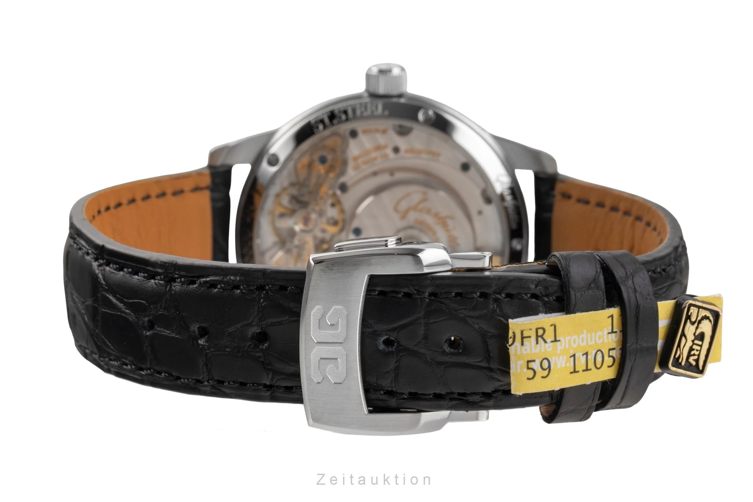 Glashütte PanoMaticDate steel automatic men's watch 90-01-02-02-04  [2503269] - Image 13