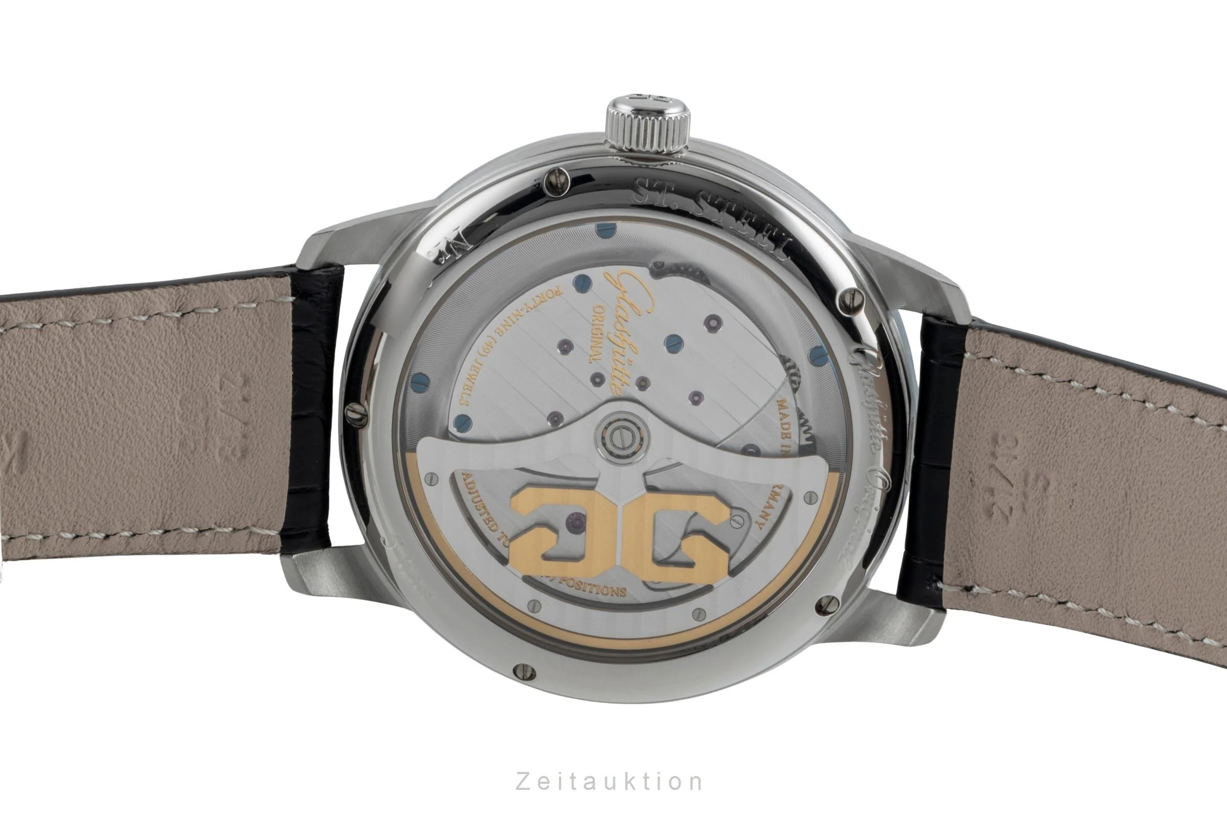 Glashütte PanoMaticInverse steel automatic men's watch 1-91-02-02-02-30 LP: 15100EUR  [2506115] - Image 12