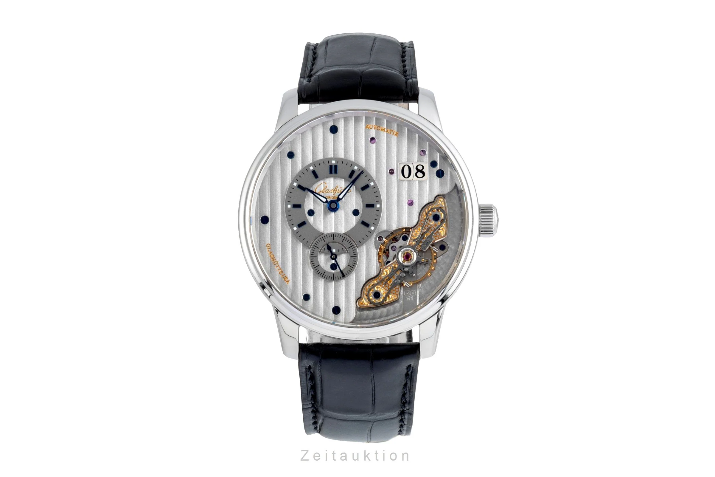 Glashütte PanoMaticInverse steel automatic men's watch 1-91-02-02-02-30 LP: 15100EUR  [2506115] - Image 5
