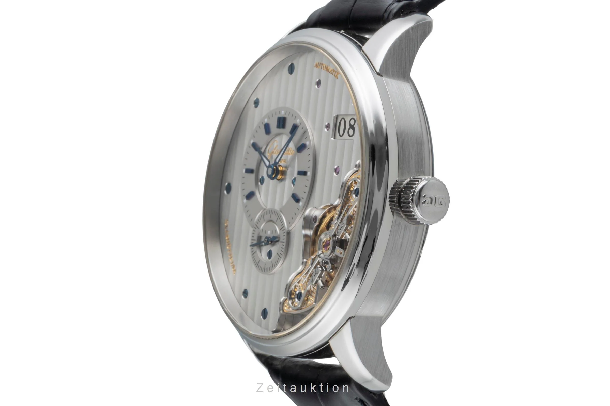 Glashütte PanoMaticInverse steel automatic men's watch 1-91-02-02-02-30 LP: 15100EUR  [2506115] - Image 7