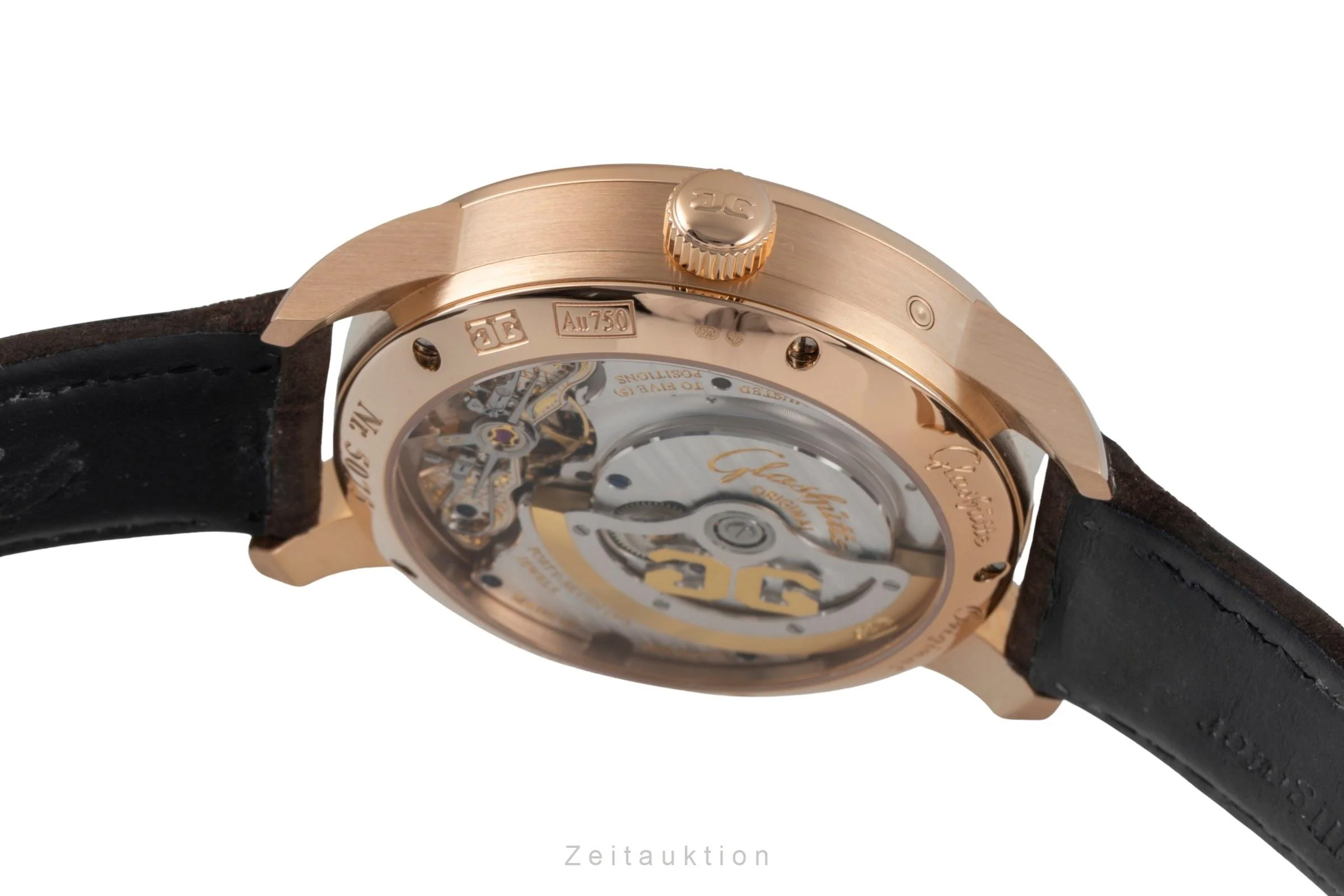 Glashütte PanoMaticLunar 18 ct red gold automatic men's watch 90-02-45-35-04 LP: 21500EUR  [2600547] - Image 12