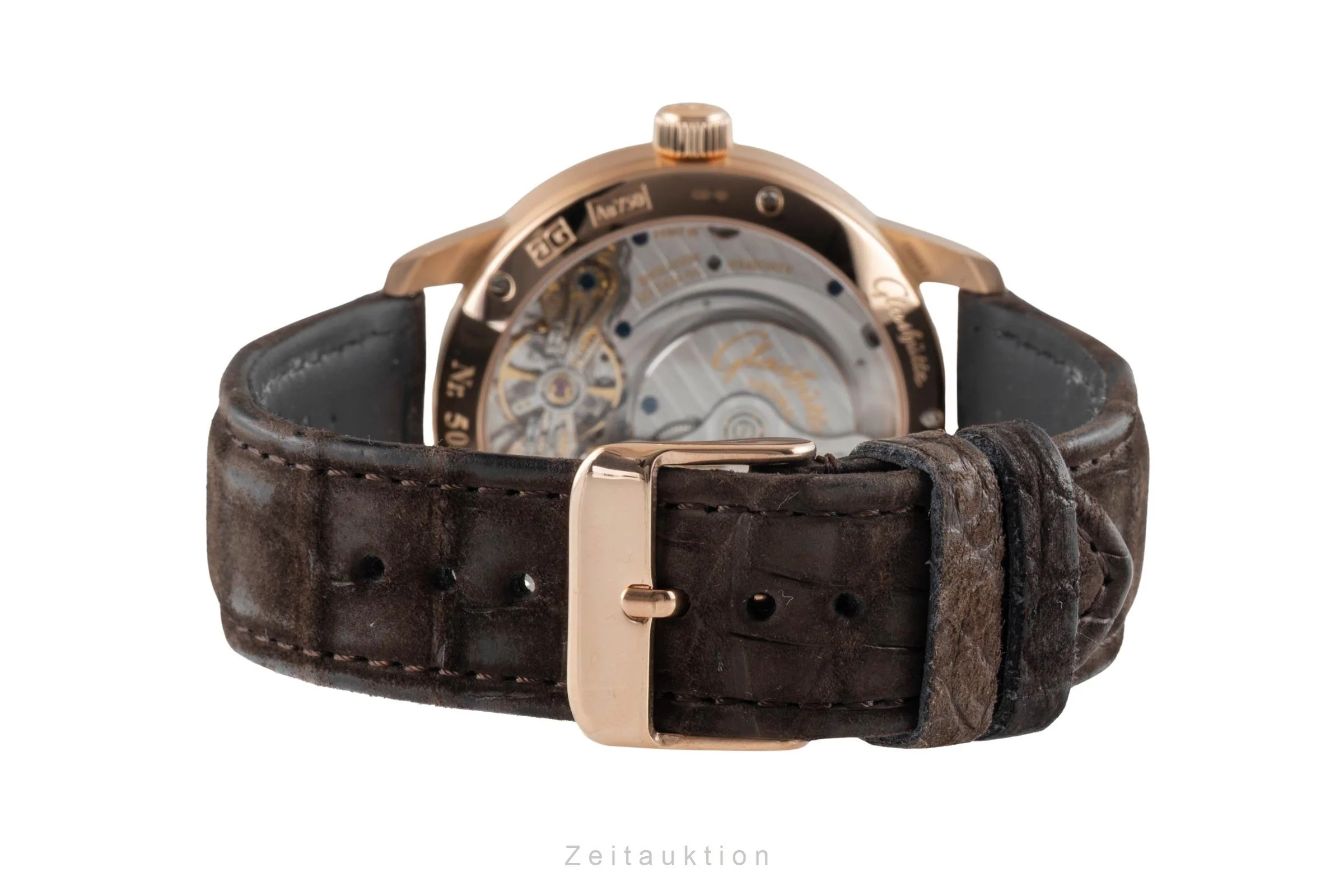 Glashütte PanoMaticLunar 18 ct red gold automatic men's watch 90-02-45-35-04 LP: 21500EUR  [2600547] - Image 14