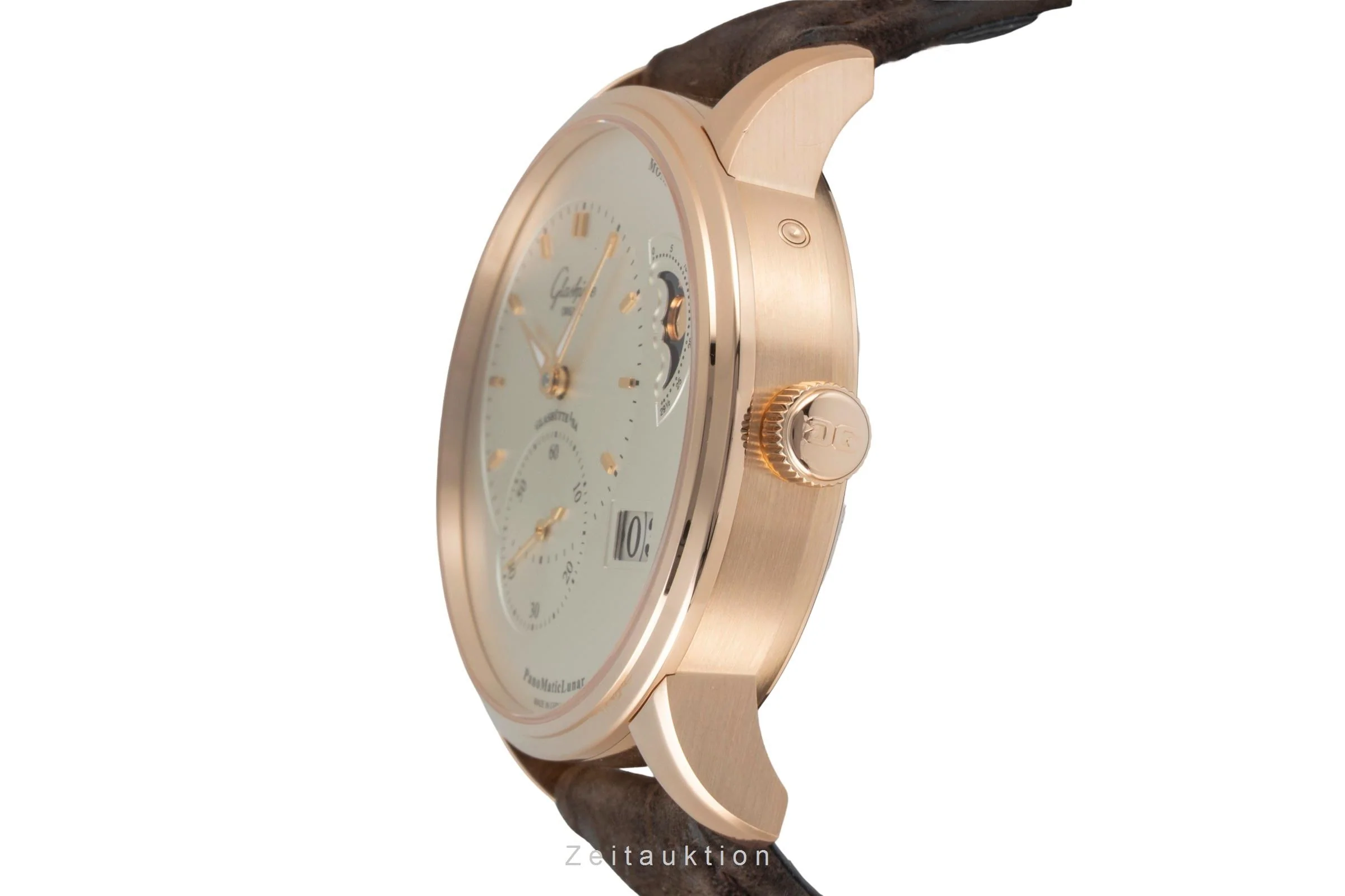 Glashütte PanoMaticLunar 18 ct red gold automatic men's watch 90-02-45-35-04 LP: 21500EUR  [2600547] - Image 7