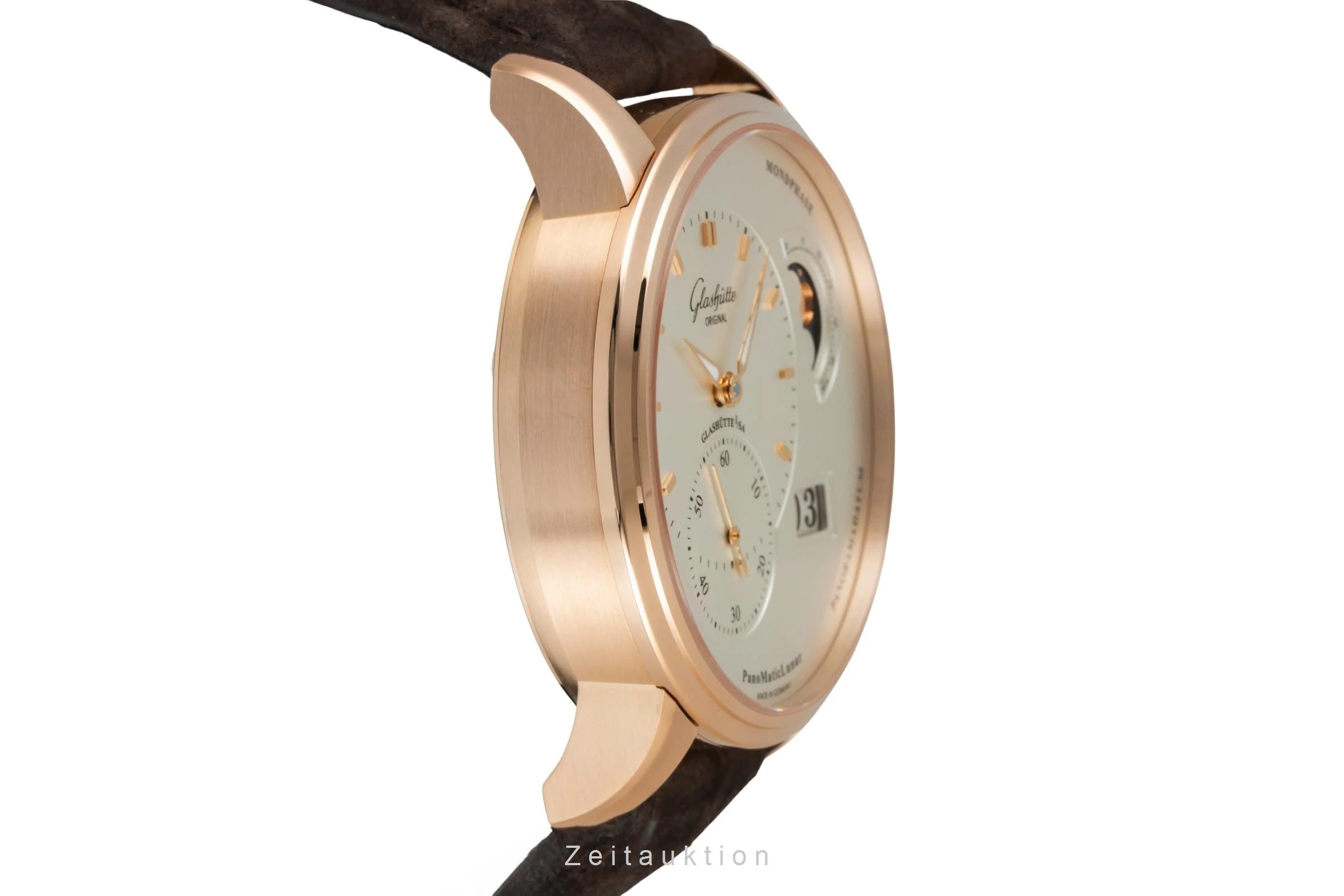 Glashütte PanoMaticLunar 18 ct red gold automatic men's watch 90-02-45-35-04 LP: 21500EUR  [2600547] - Image 8
