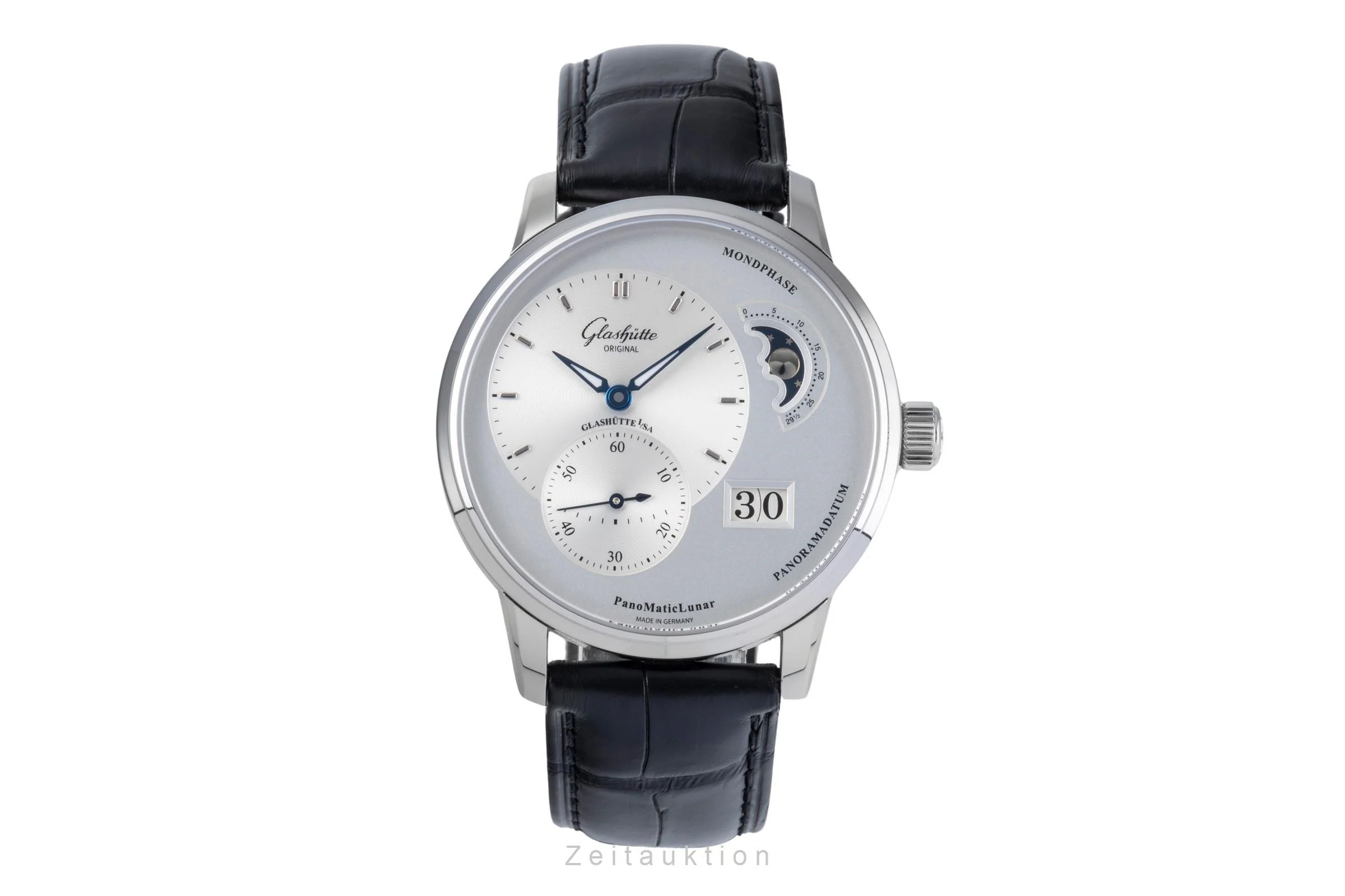 Glashütte PanoMaticLunar steel automatic men's watch 1-90-02-42-32-01 LP: 11400EUR  [2506071] - Image 5