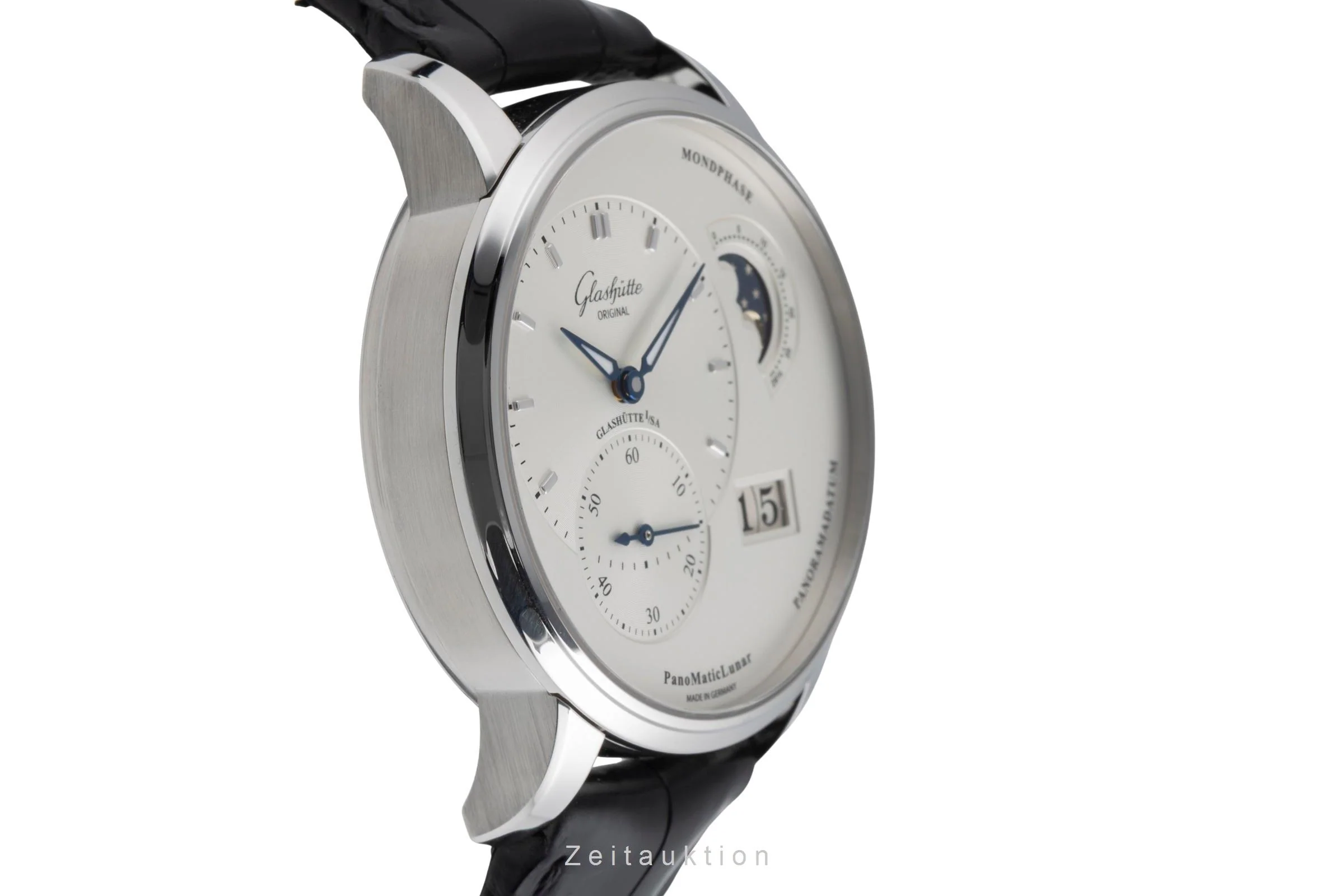 Glashütte PanoMaticLunar steel automatic men's watch 1-90-02-42-32-05 LP: 11800EUR  [2504772] - Image 8