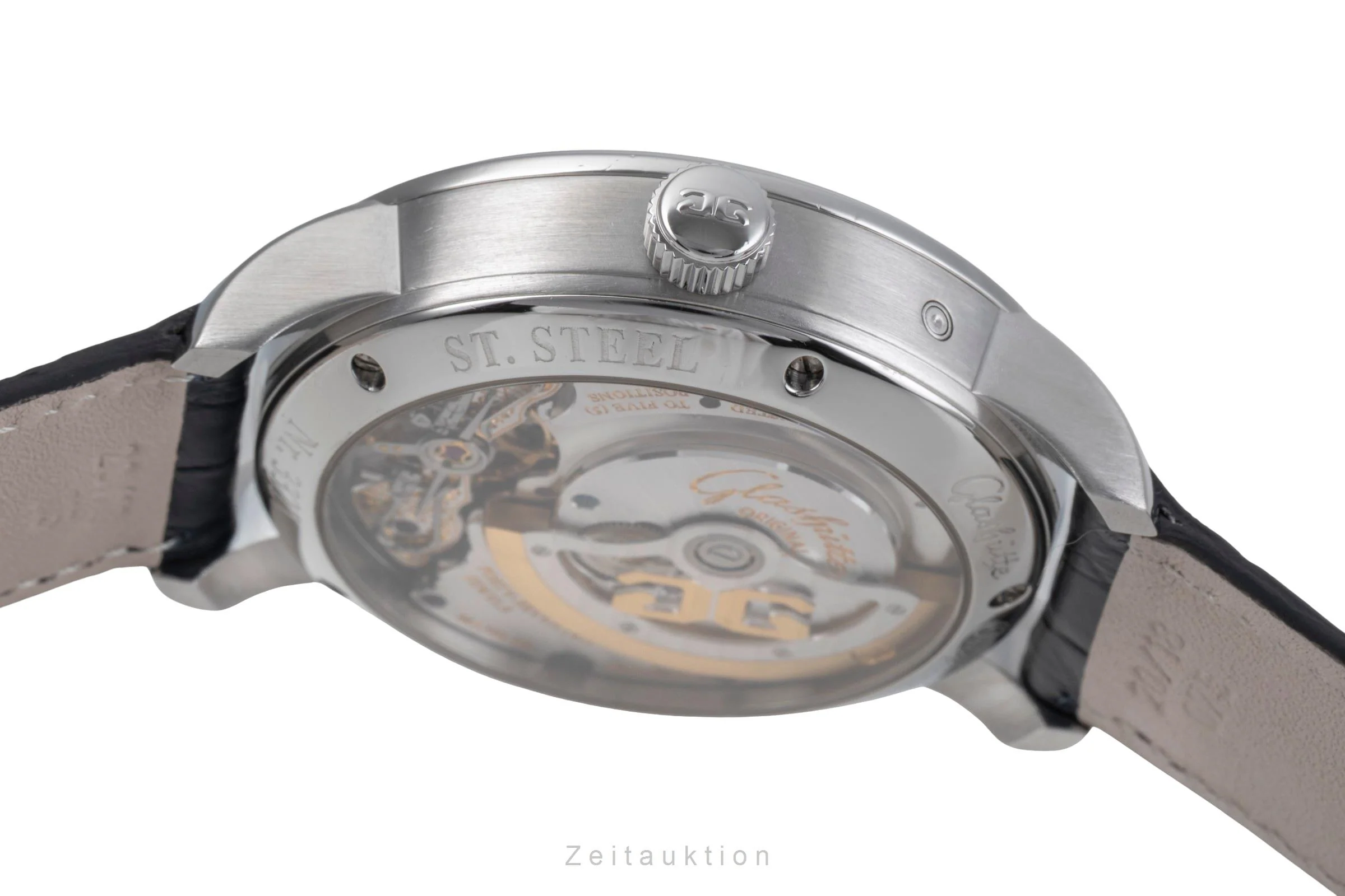 Glashütte PanoMaticLunar steel automatic men's watch 1-90-02-42-32 LP: 11400EUR  [2505729] - Image 12