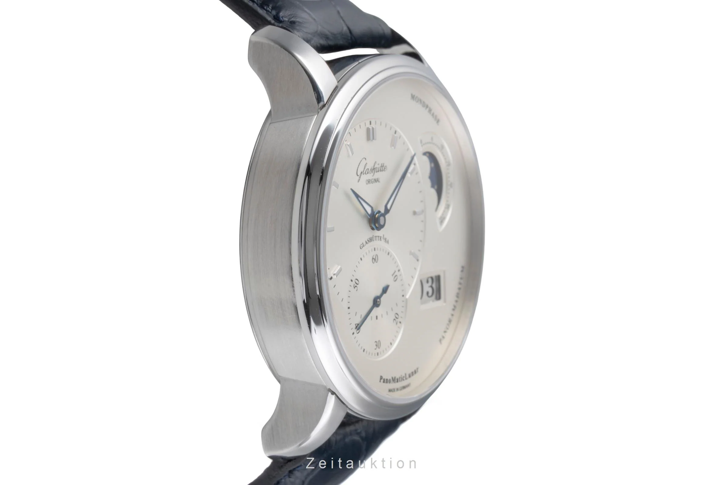 Glashütte PanoMaticLunar steel automatic men's watch 1-90-02-42-32 LP: 11400EUR  [2505729] - Image 8