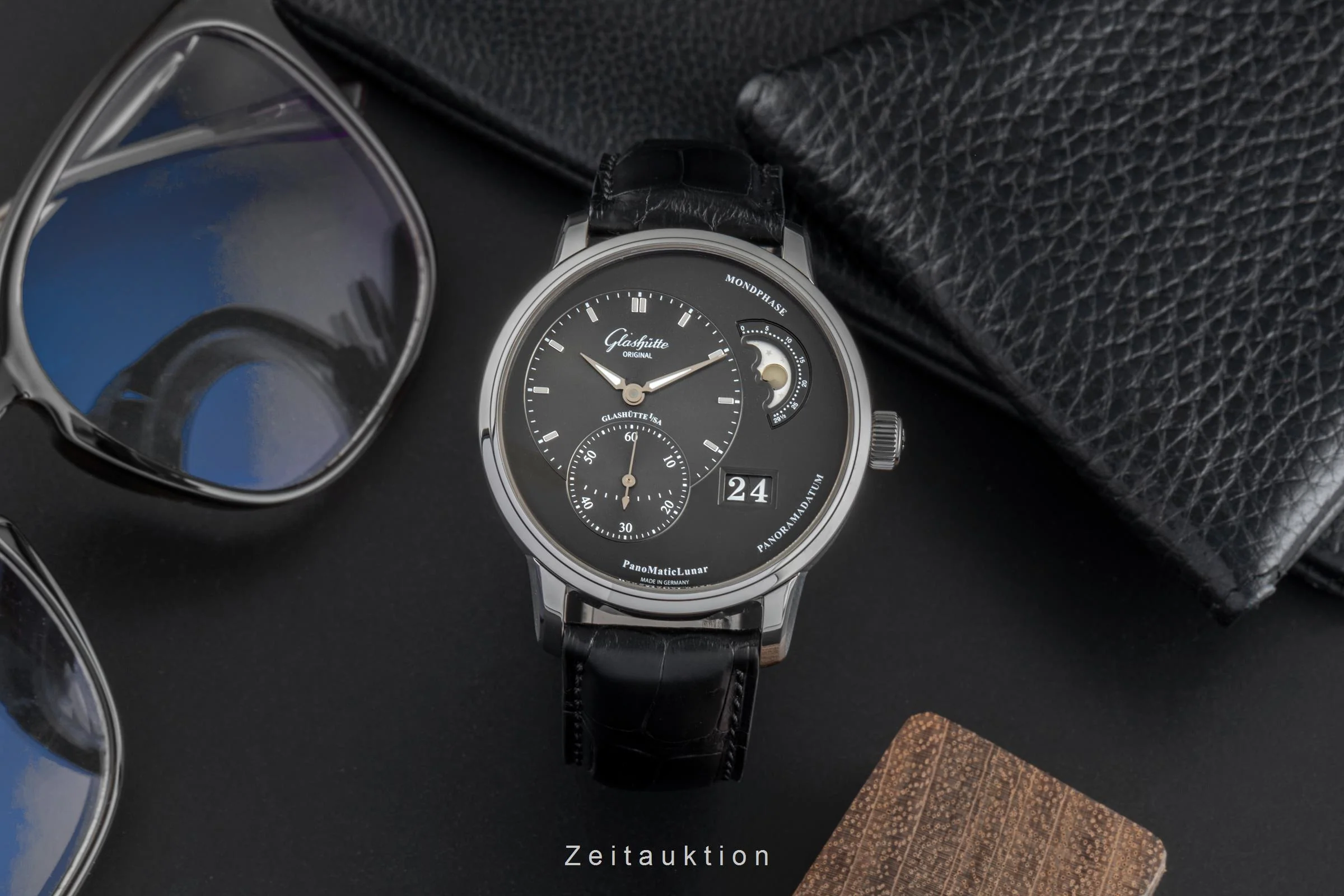 Glashütte PanoMaticLunar steel automatic men's watch 1-90-02-43-32-05 LP: 11400EUR  [2505204] - Image 4