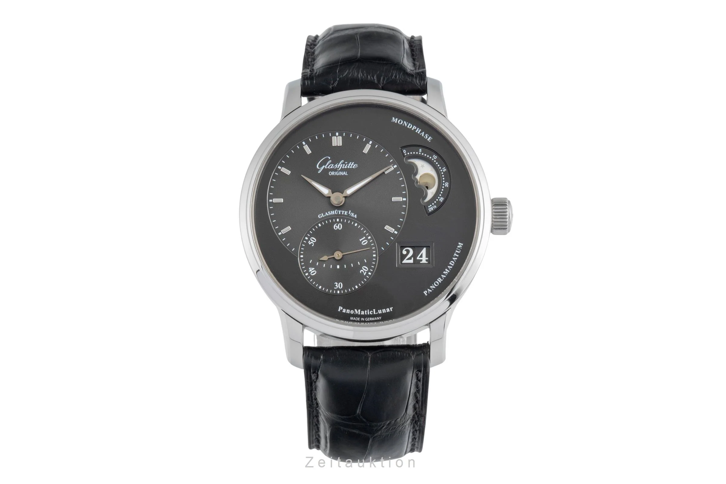 Glashütte PanoMaticLunar steel automatic men's watch 1-90-02-43-32-05 LP: 11400EUR  [2505204] - Image 5