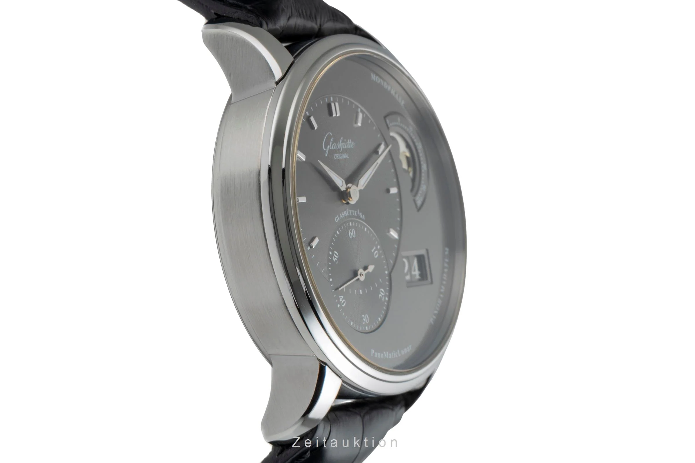 Glashütte PanoMaticLunar steel automatic men's watch 1-90-02-43-32-05 LP: 11400EUR  [2505204] - Image 8