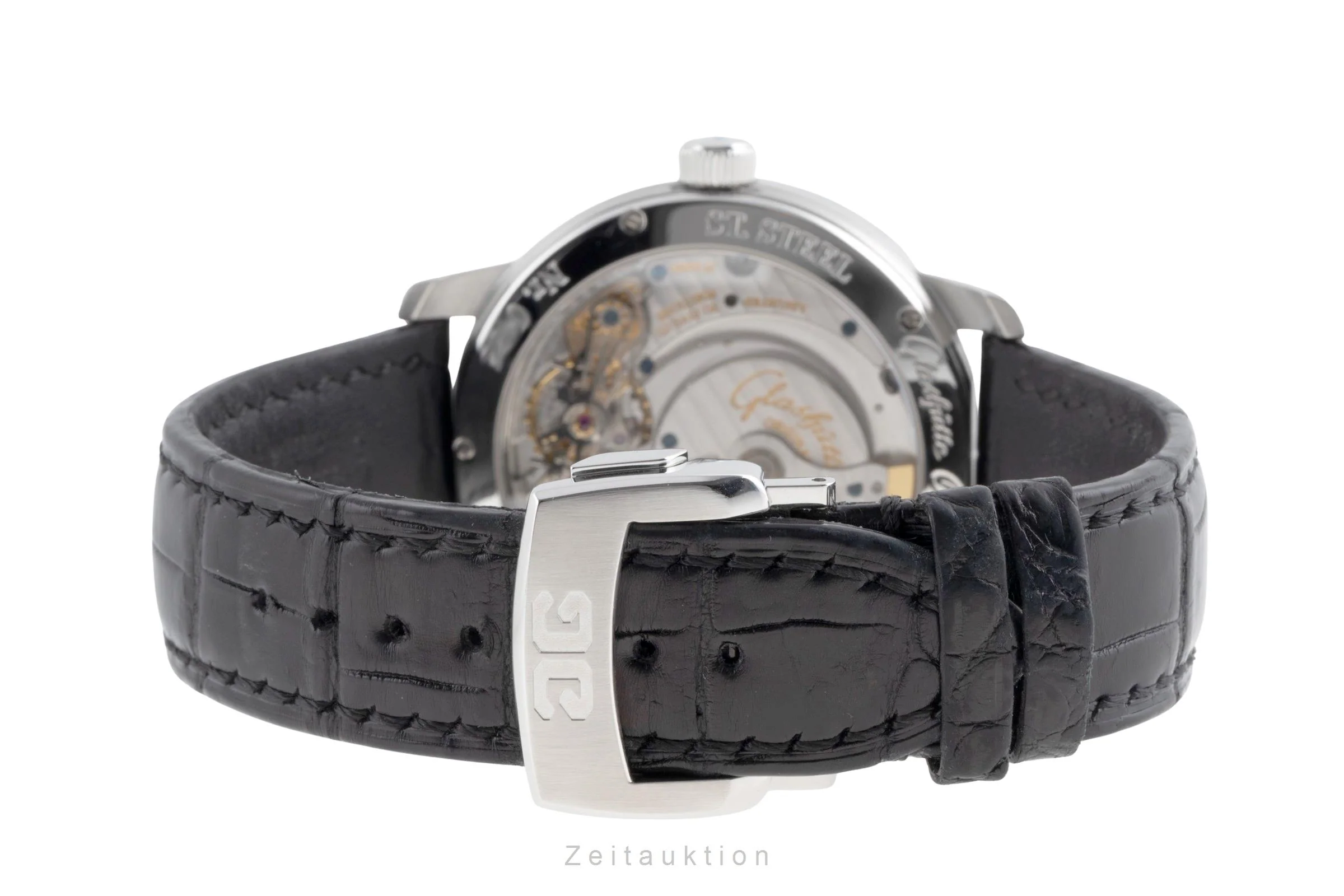 Glashütte PanoMaticLunar steel automatic men's watch 90-02-36-12-05  [2503332] - Image 14