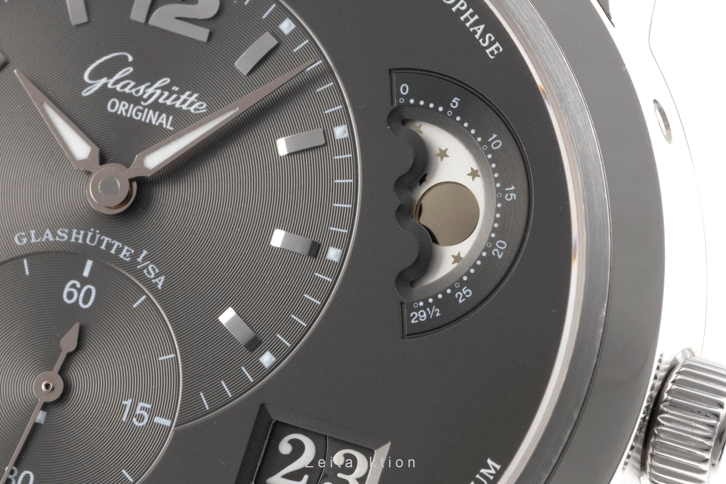 Glashütte PanoMaticLunar steel automatic men's watch 90-02-36-12-05  [2504105] - Image 14