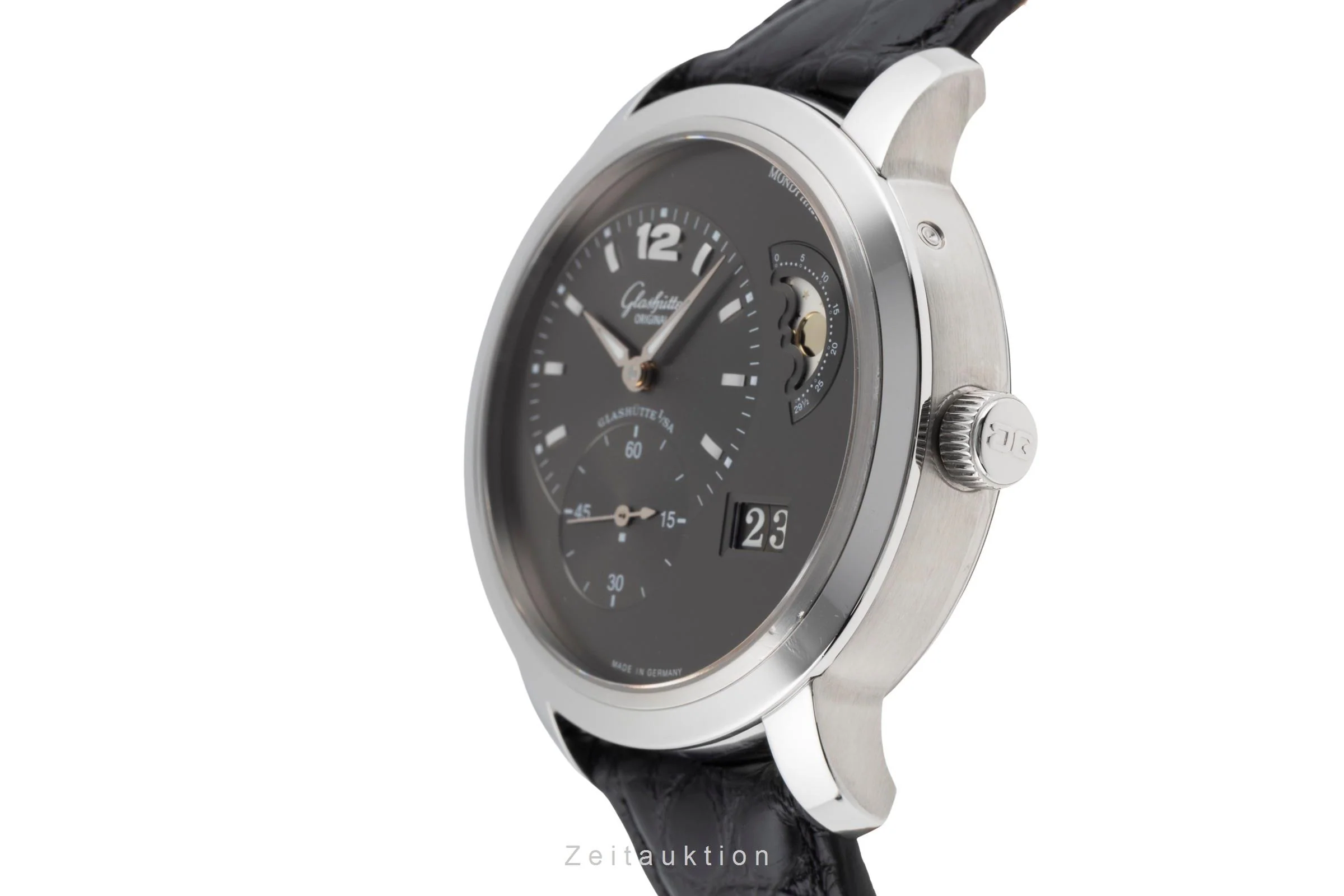 Glashütte PanoMaticLunar steel automatic men's watch 90-02-36-12-05  [2504105] - Image 7