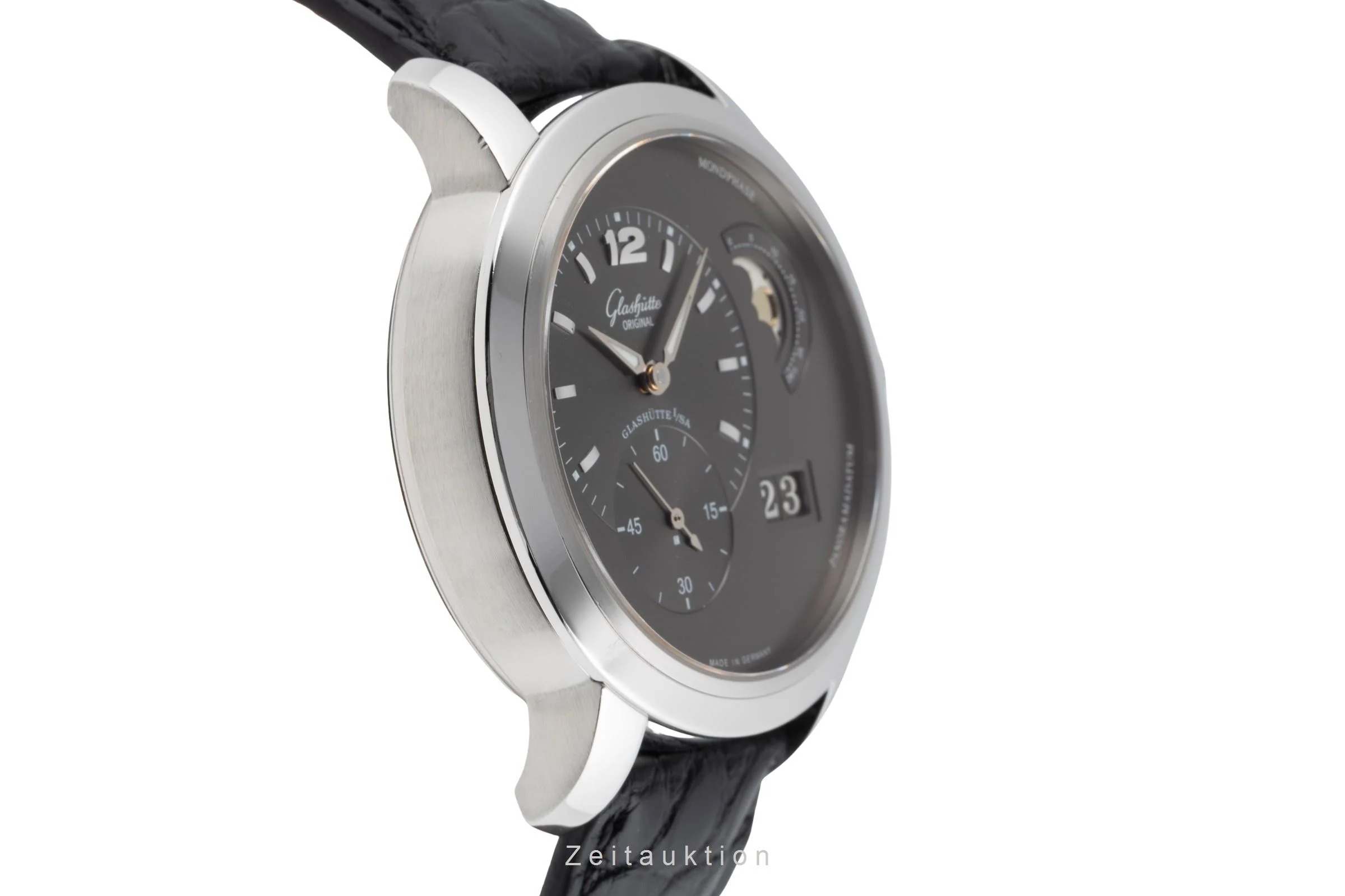 Glashütte PanoMaticLunar steel automatic men's watch 90-02-36-12-05  [2504105] - Image 8