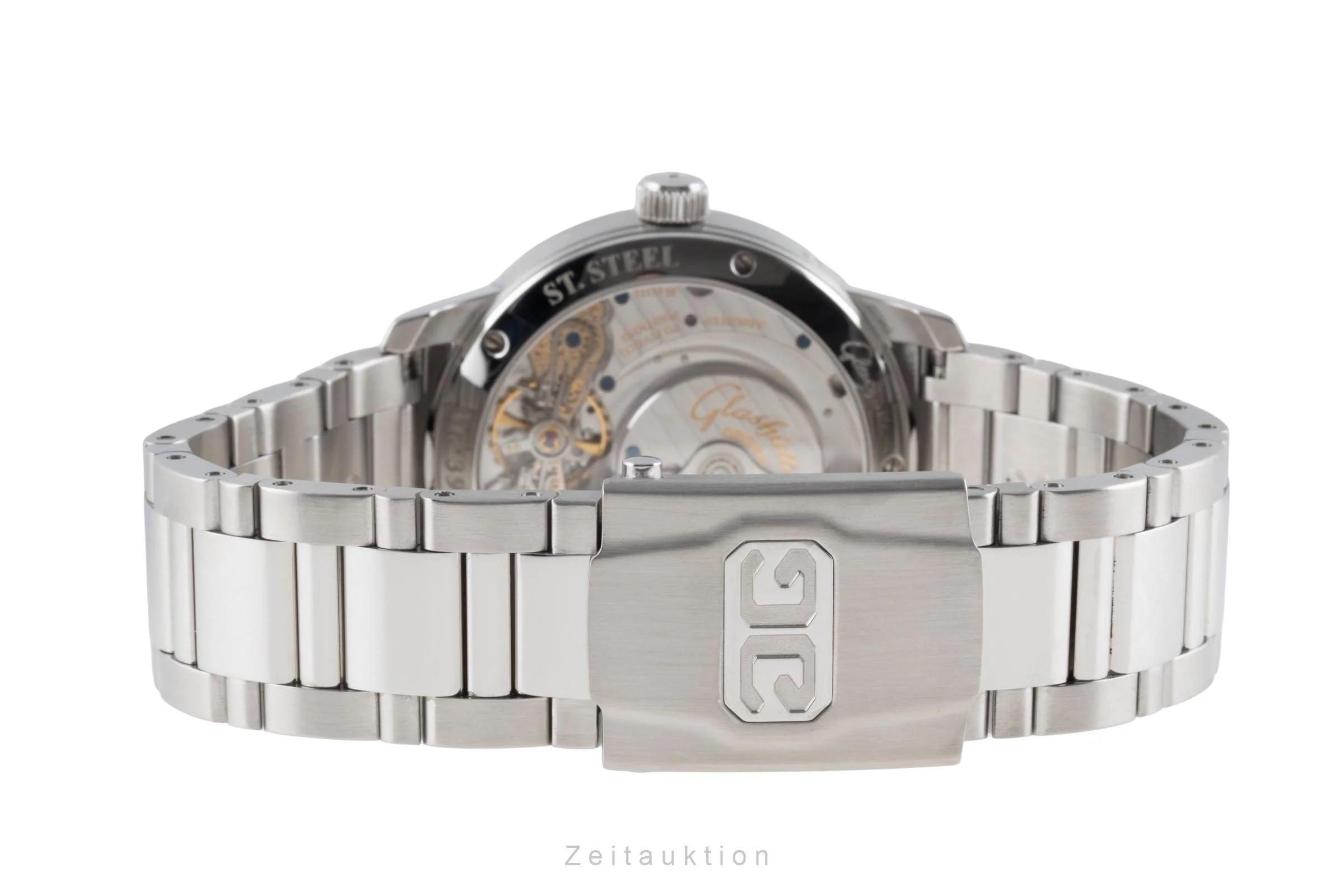 Glashütte PanoMaticLunar steel automatic men's watch 90.02.42.32.24  [2504315] - Image 13