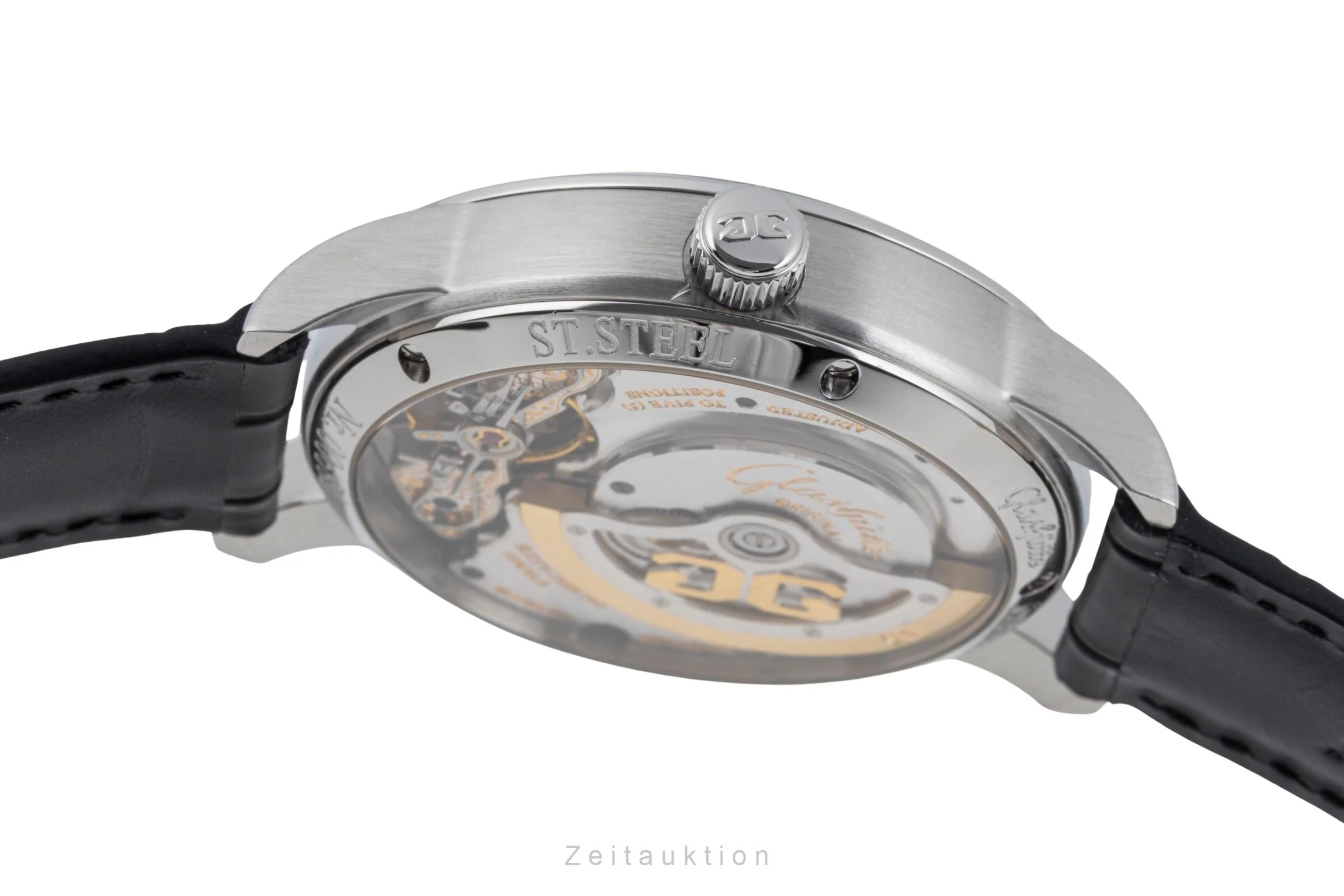 Glashütte PanoMaticReserve steel automatic men's watch 90-03-02-02-04 LP: 11400EUR  [2504528] - Image 12