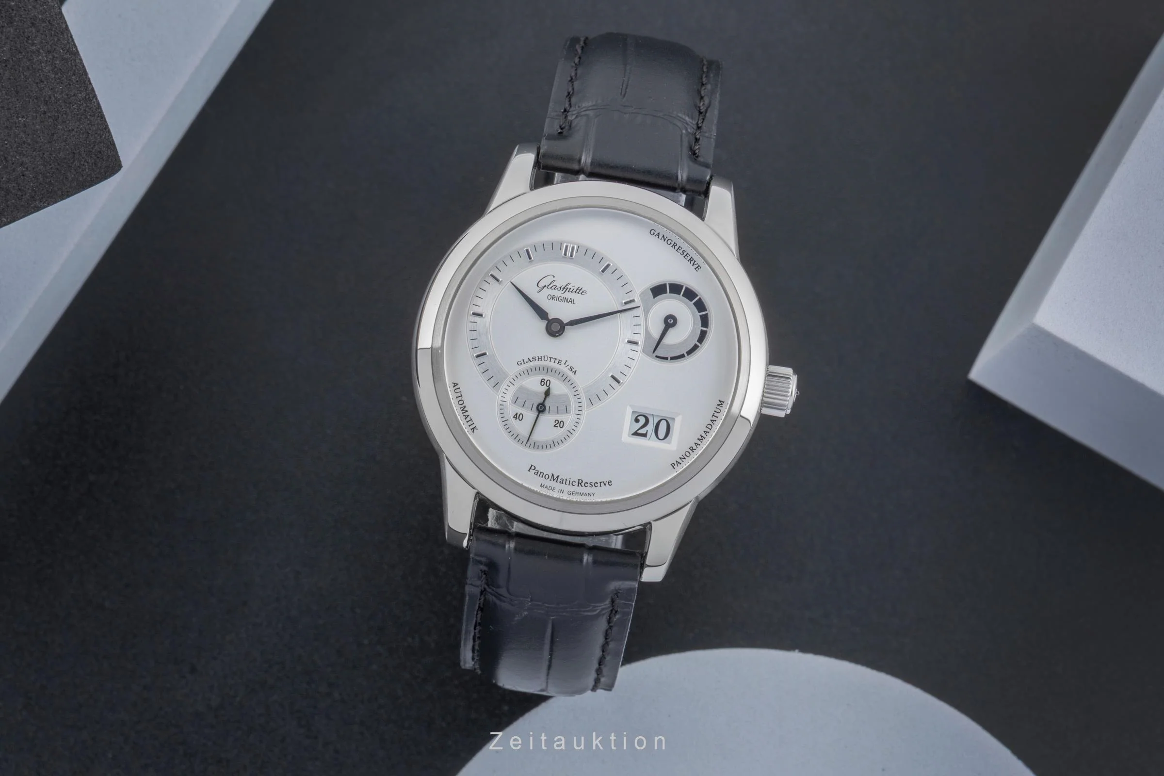 Glashütte PanoMaticReserve steel automatic men's watch 90-03-02-02-04 LP: 11400EUR  [2504528] - Image 4