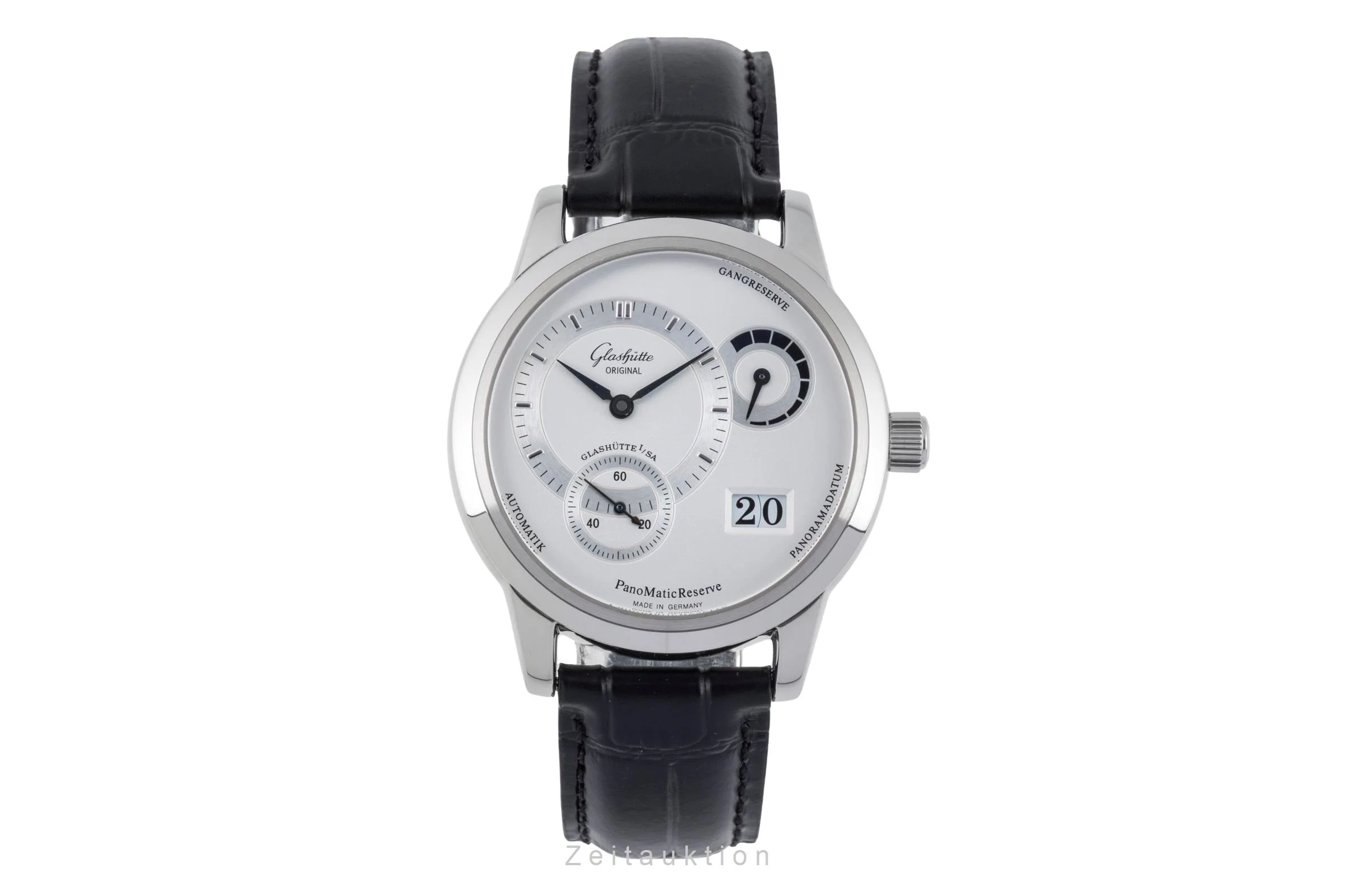 Glashütte PanoMaticReserve steel automatic men's watch 90-03-02-02-04 LP: 11400EUR  [2504528] - Image 5