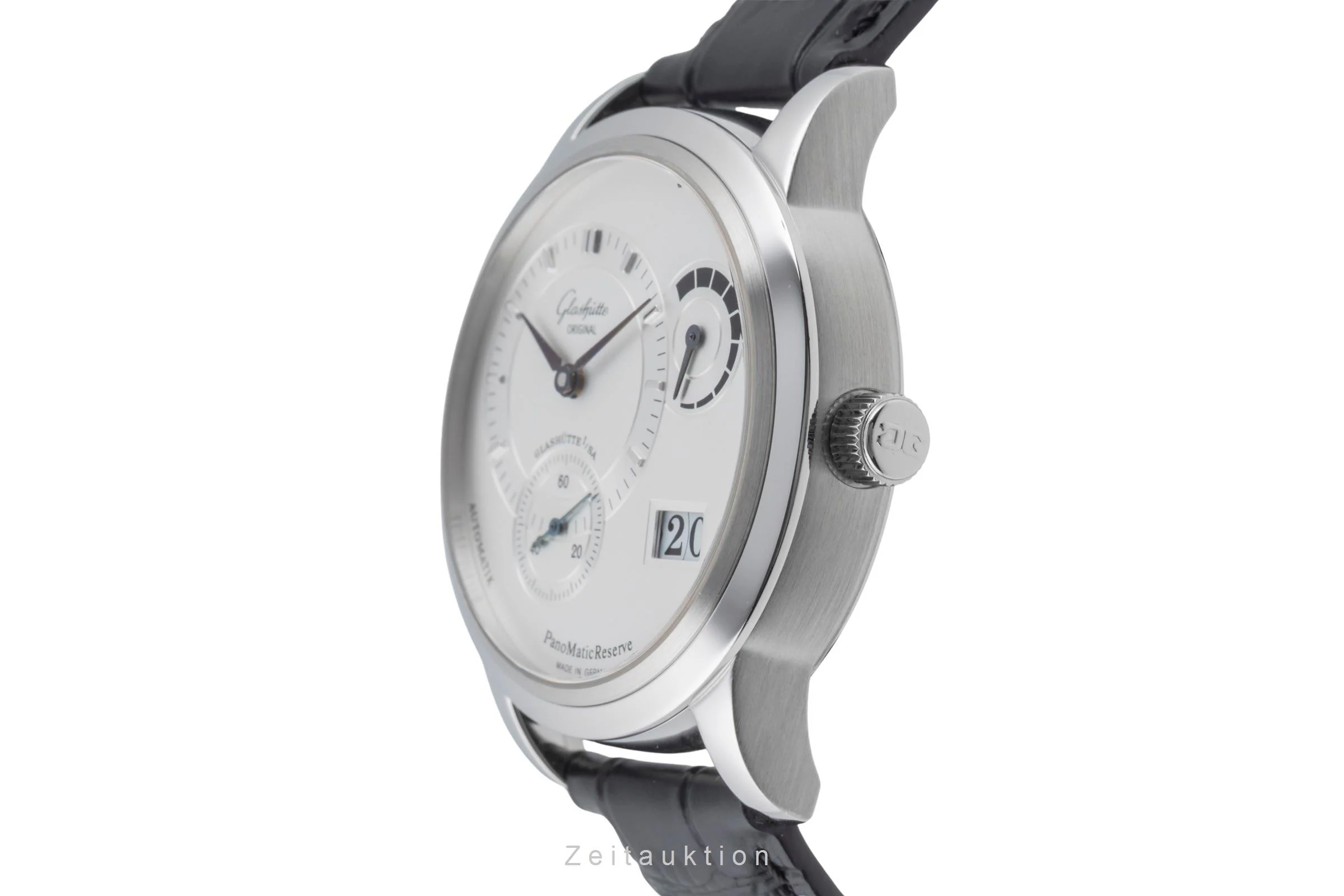Glashütte PanoMaticReserve steel automatic men's watch 90-03-02-02-04 LP: 11400EUR  [2504528] - Image 7