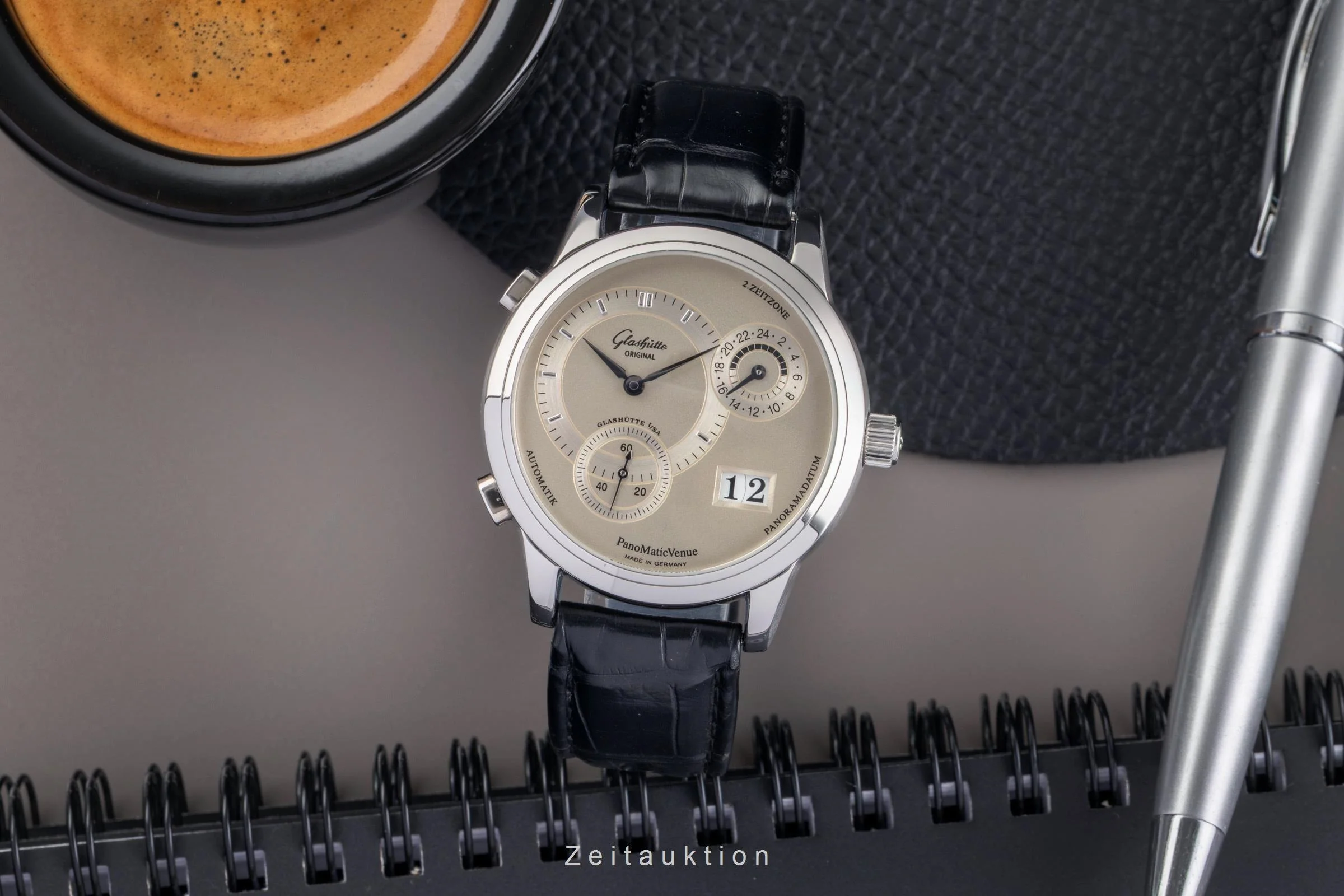 Glashütte PanoMaticVenue steel automatic men's watch 1-90-04-02-02-04  [2503012] - Image 4