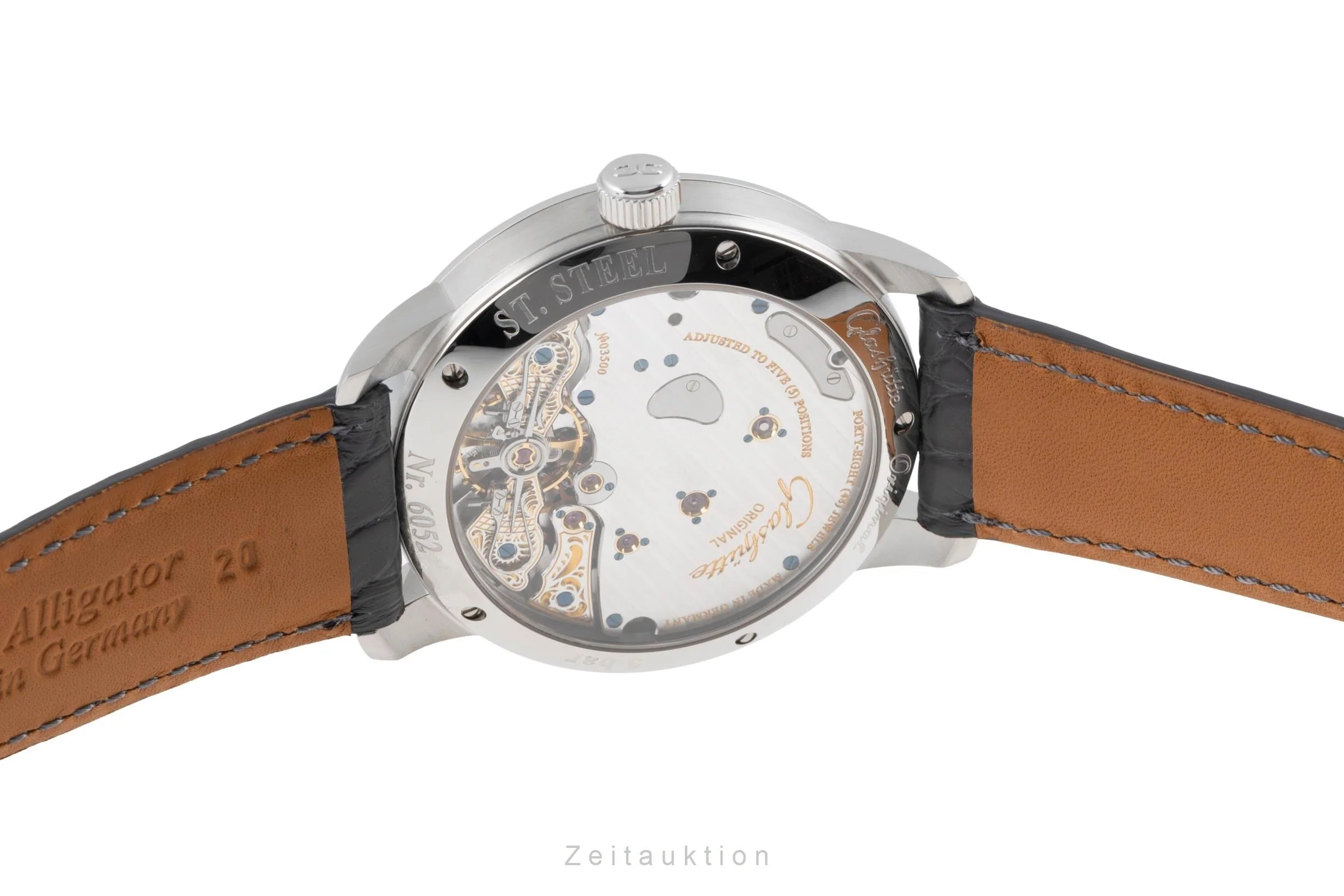 Glashütte PanoReserve steel manual winding men's watch 1-65-01-22-12-04 LP: 11800EUR  [2506383] - Image 13