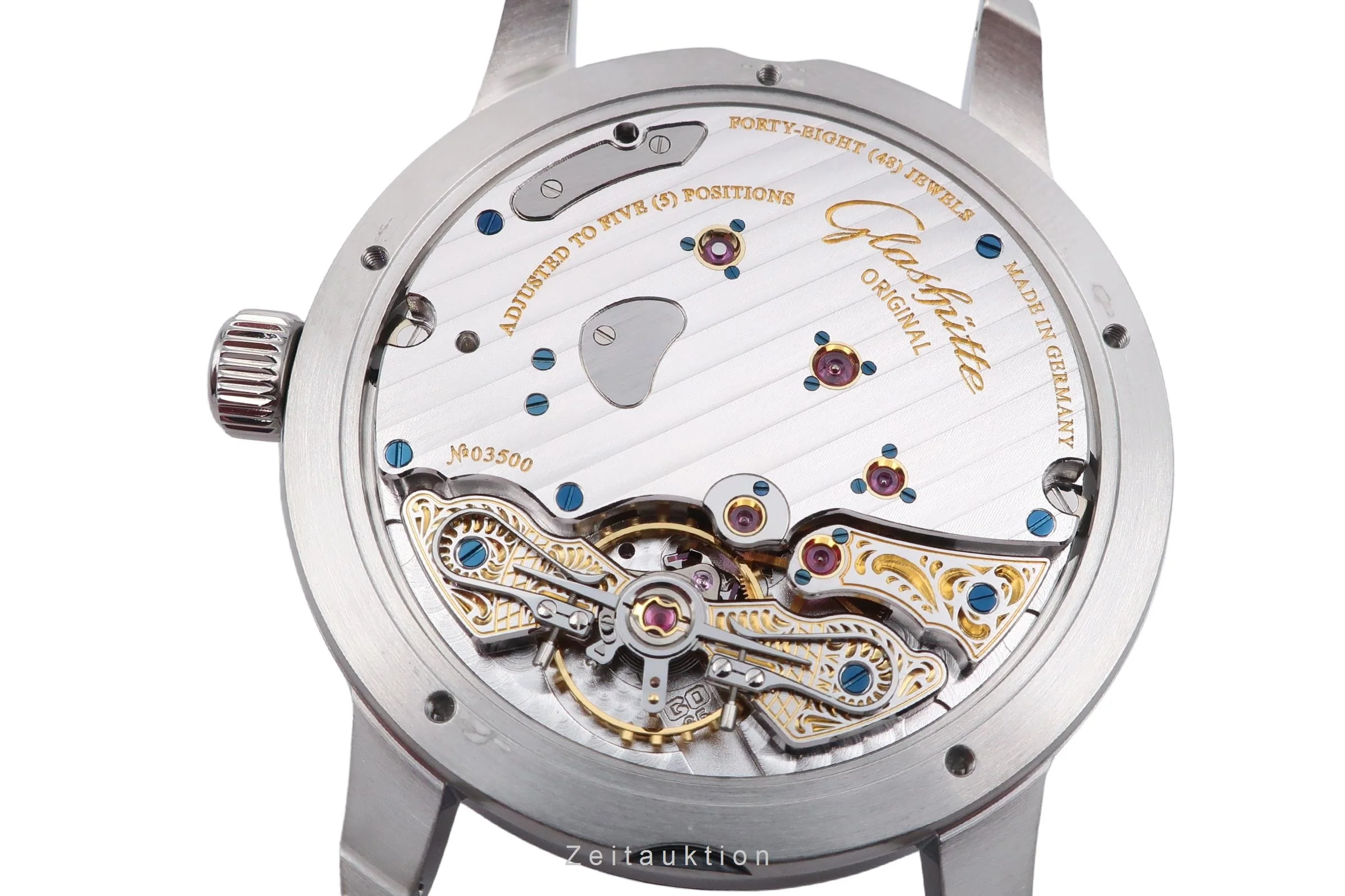 Glashütte PanoReserve steel manual winding men's watch 1-65-01-22-12-04 LP: 11800EUR  [2506383] - Image 16