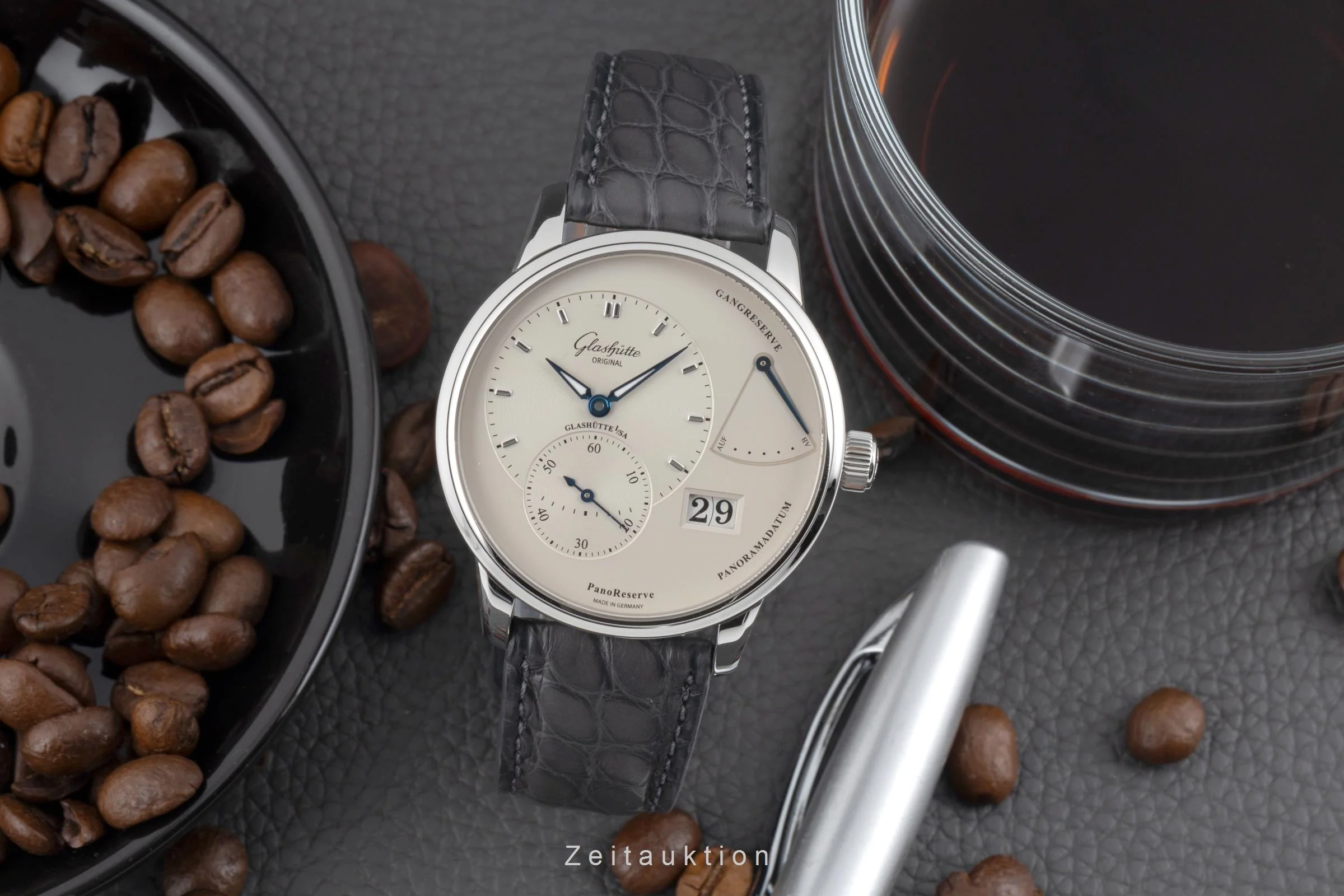 Glashütte PanoReserve steel manual winding men's watch 1-65-01-22-12-04 LP: 11800EUR  [2506383] - Image 4