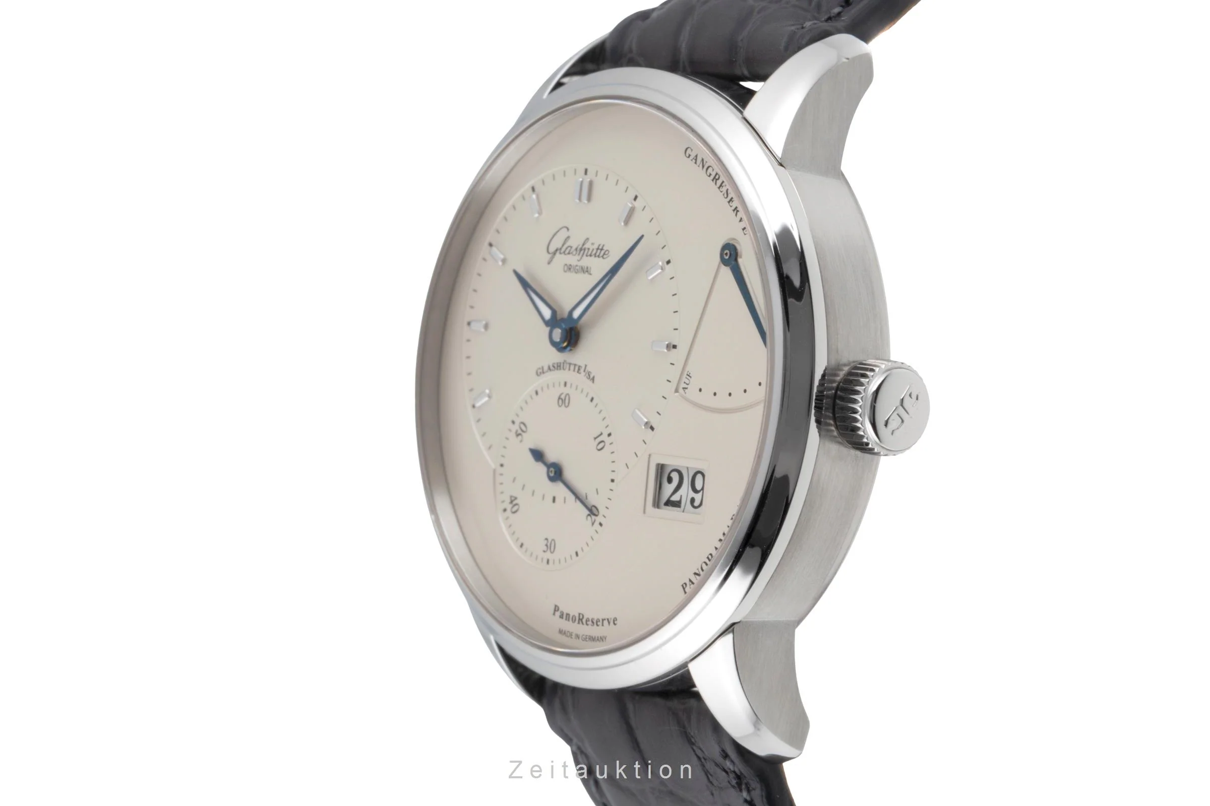 Glashütte PanoReserve steel manual winding men's watch 1-65-01-22-12-04 LP: 11800EUR  [2506383] - Image 7