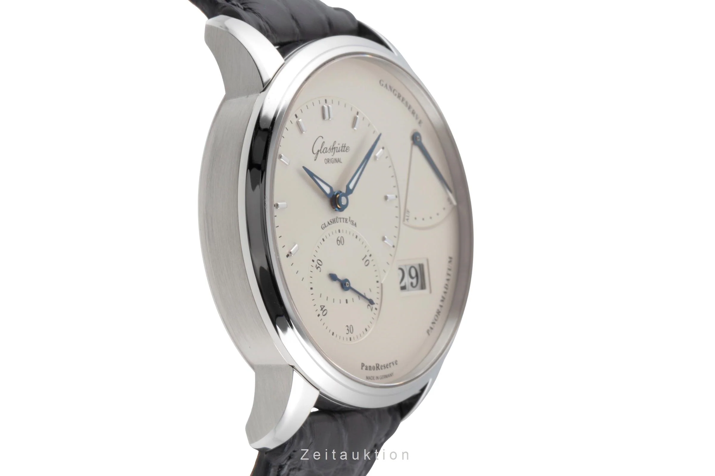 Glashütte PanoReserve steel manual winding men's watch 1-65-01-22-12-04 LP: 11800EUR  [2506383] - Image 8