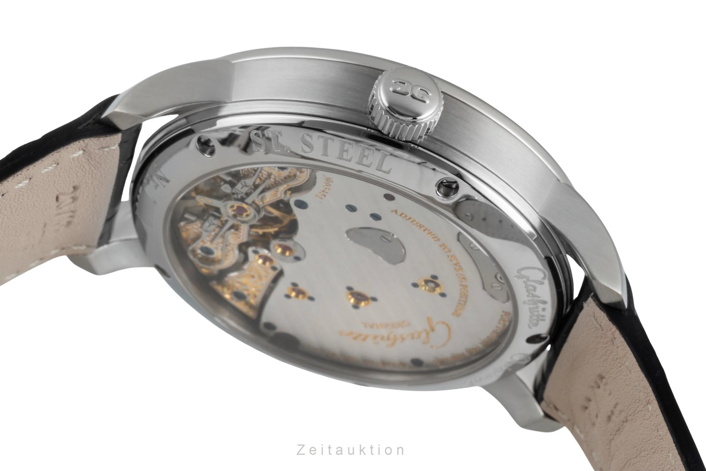 Glashütte PanoReserve steel manual winding men's watch 1-65-01-23-12-04 LP: 11800EUR  [2506687] - Image 13