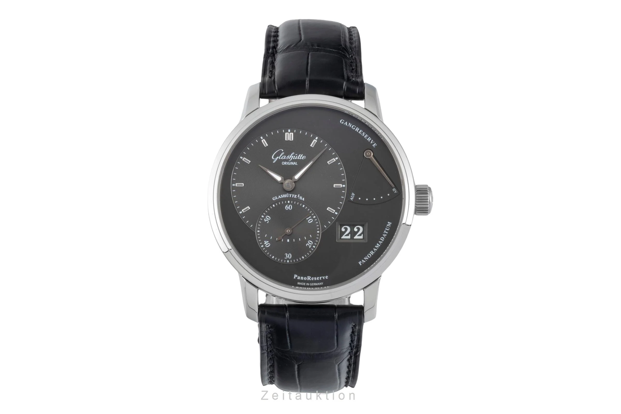 Glashütte PanoReserve steel manual winding men's watch 1-65-01-23-12-04 LP: 11800EUR  [2506687] - Image 5