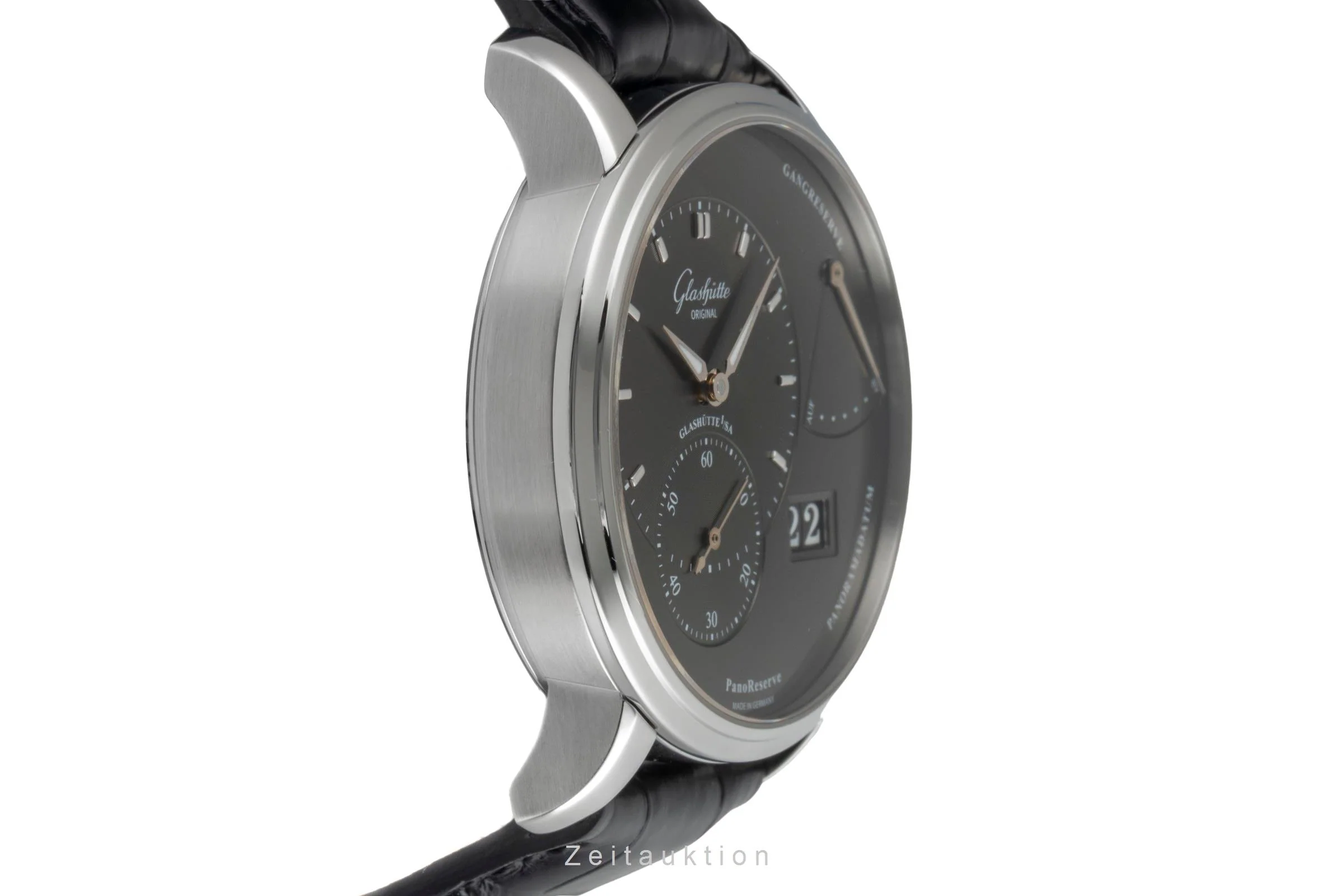Glashütte PanoReserve steel manual winding men's watch 1-65-01-23-12-04 LP: 11800EUR  [2506687] - Image 8