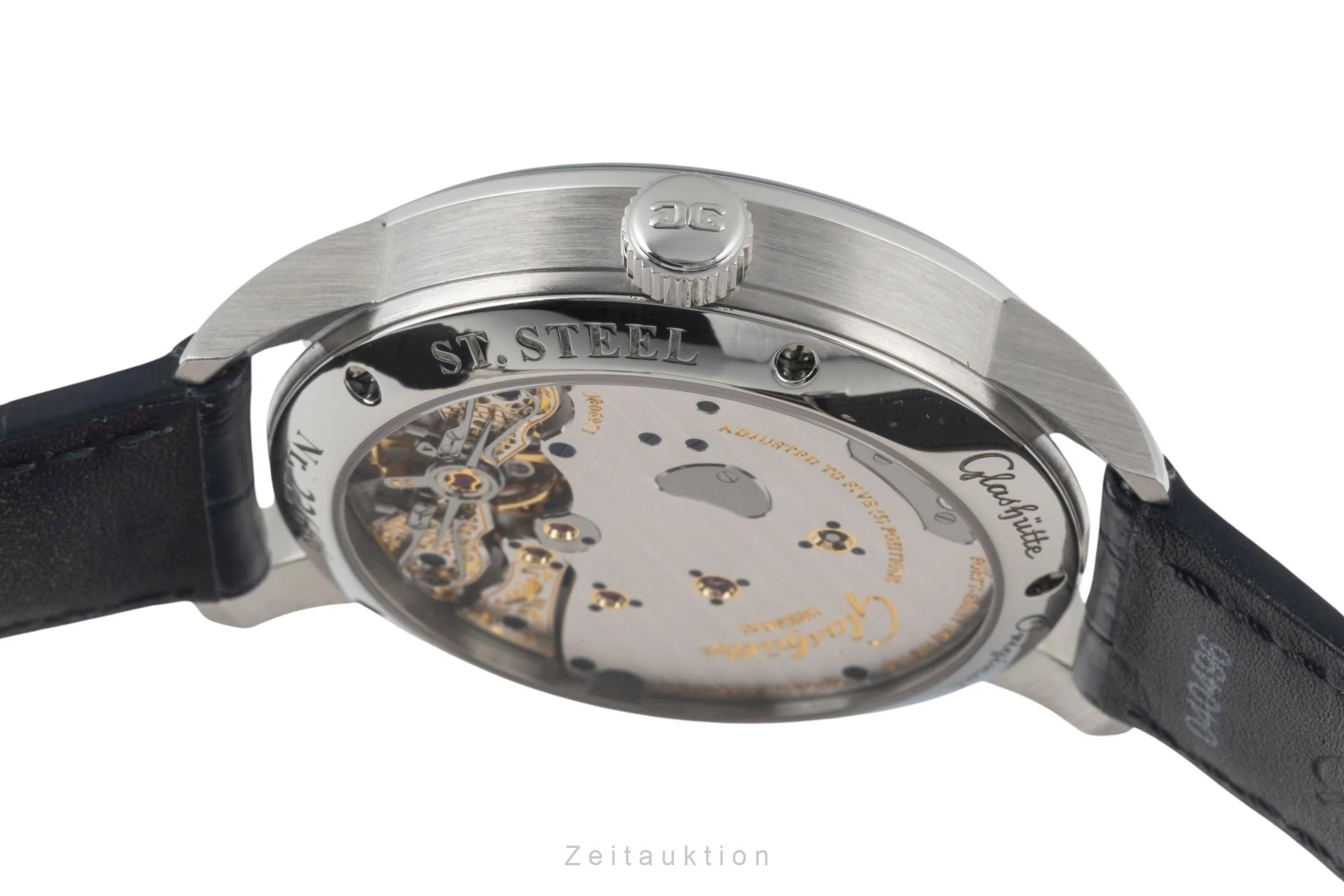 Glashütte PanoReserve steel manual winding men's watch 1-65-01-26-12-35 LP: 11800EUR  [2400637] - Image 11