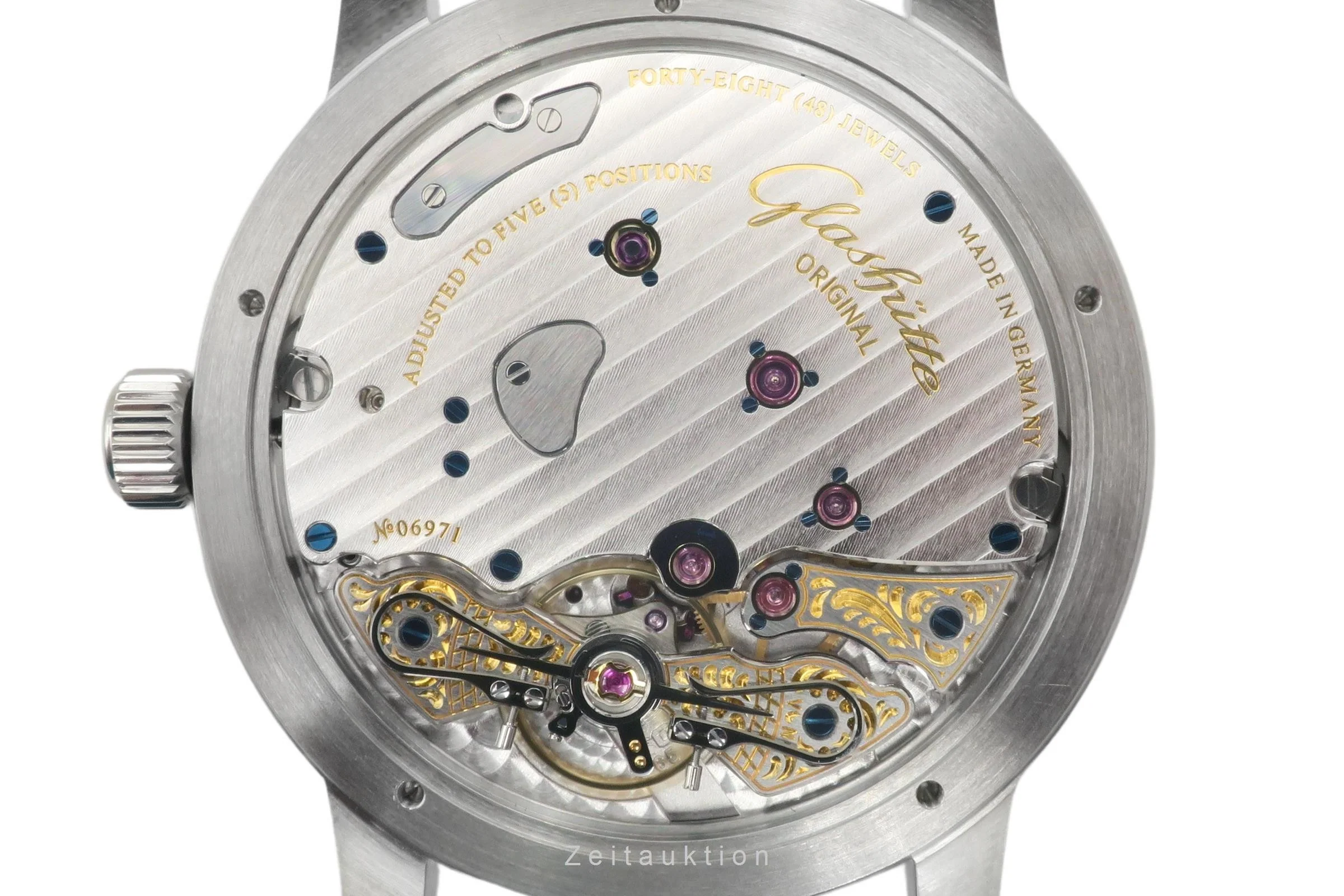 Glashütte PanoReserve steel manual winding men's watch 1-65-01-26-12-35 LP: 11800EUR  [2400637] - Image 16