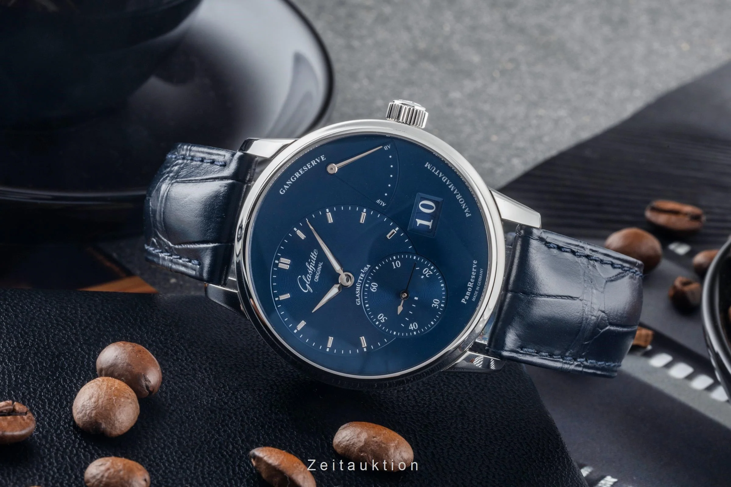 Glashütte PanoReserve steel manual winding men's watch 1-65-01-26-12-35 LP: 11800EUR  [2400637] - Image 2