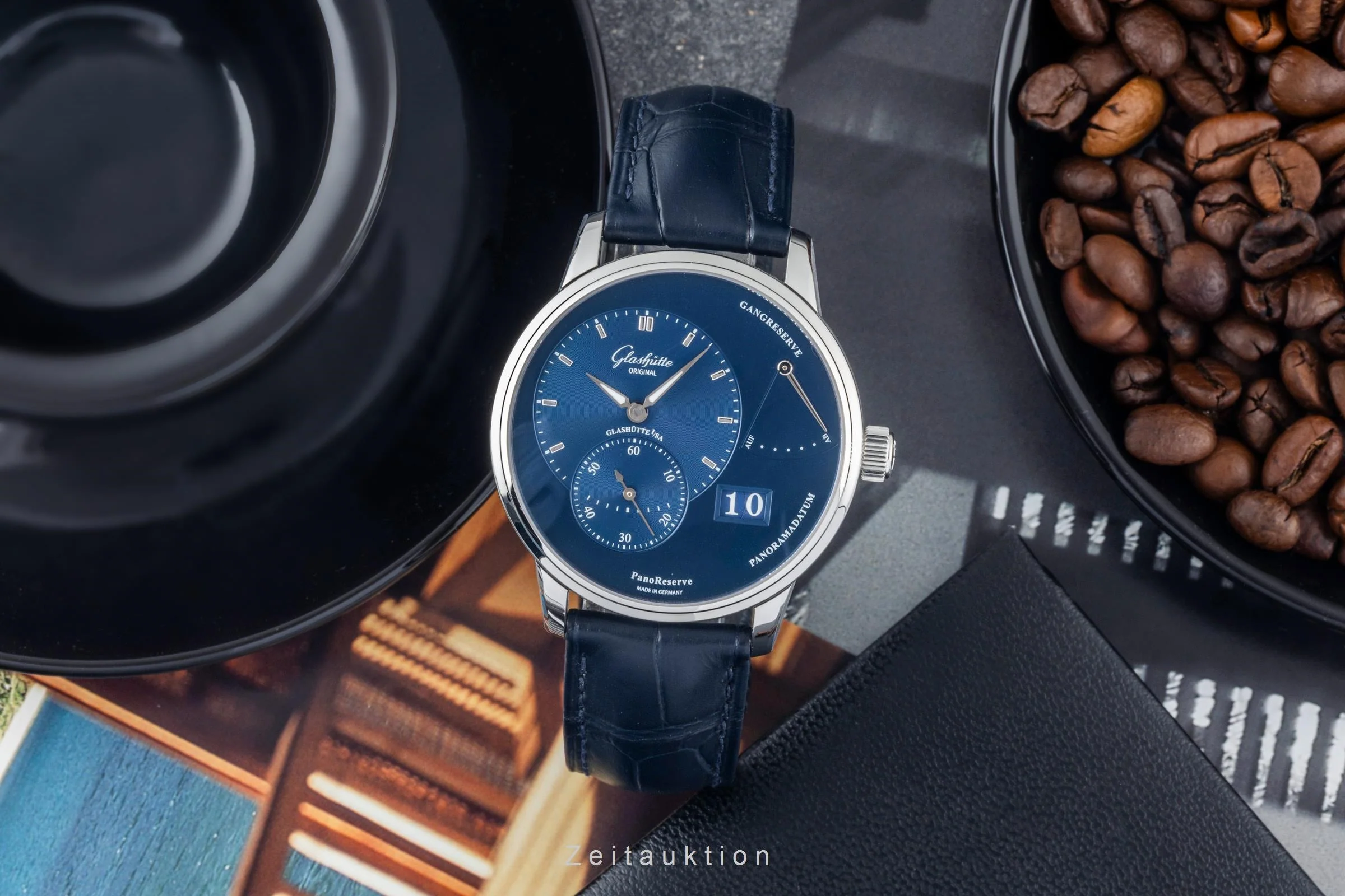 Glashütte PanoReserve steel manual winding men's watch 1-65-01-26-12-35 LP: 11800EUR  [2400637] - Image 3
