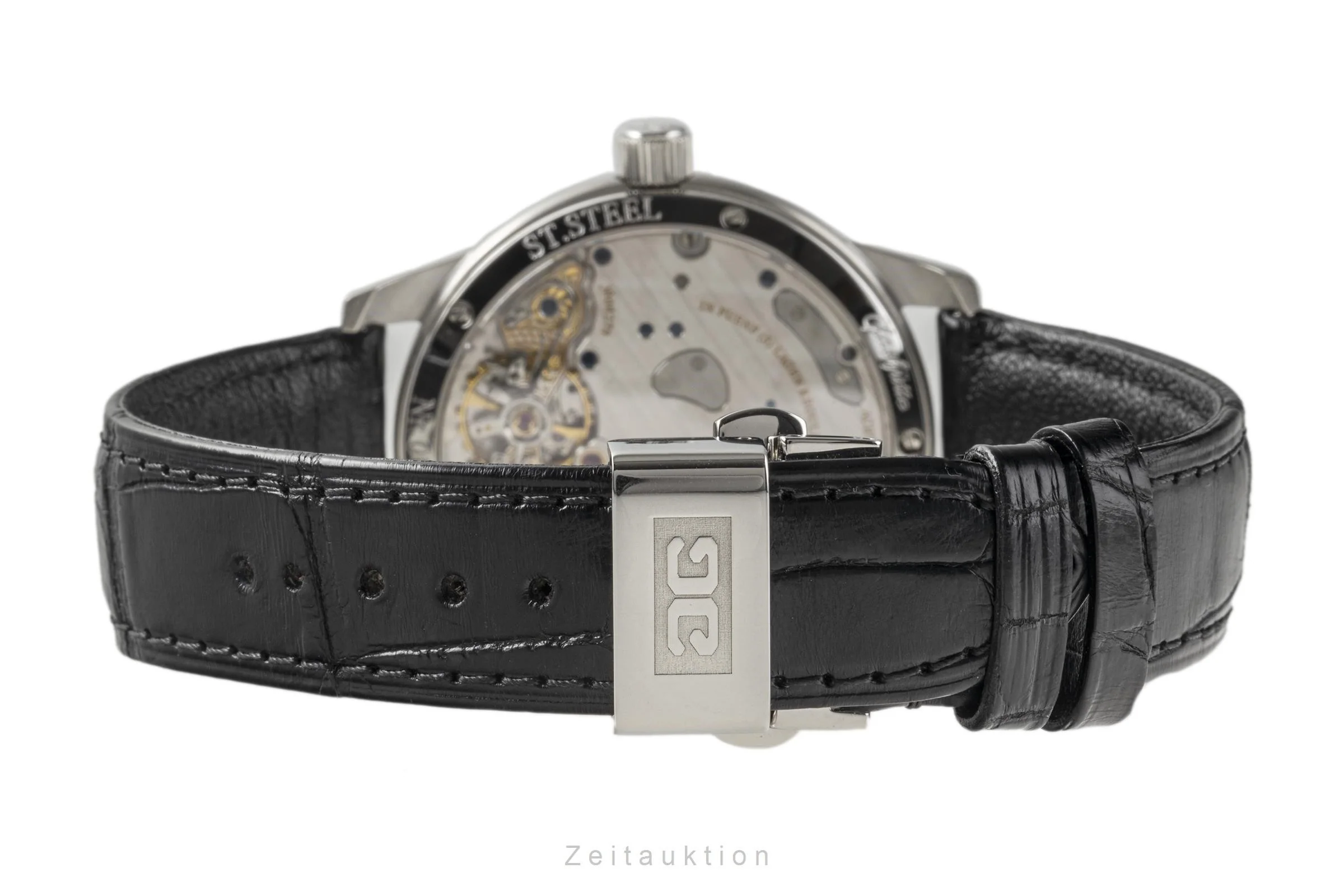 Glashütte PanoReserve steel manual winding men's watch 65-01-02-02-04  [2300978] - Image 14