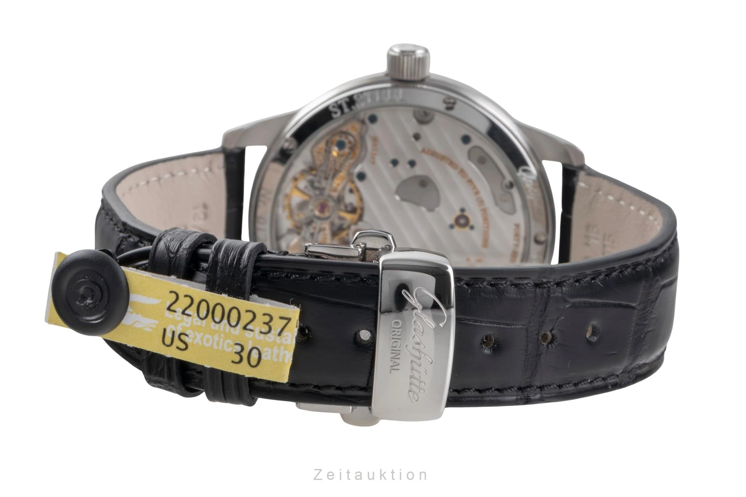 Glashütte PanoReserve steel manual winding men's watch 65-01-02-02-04	  [2505524] - Image 14