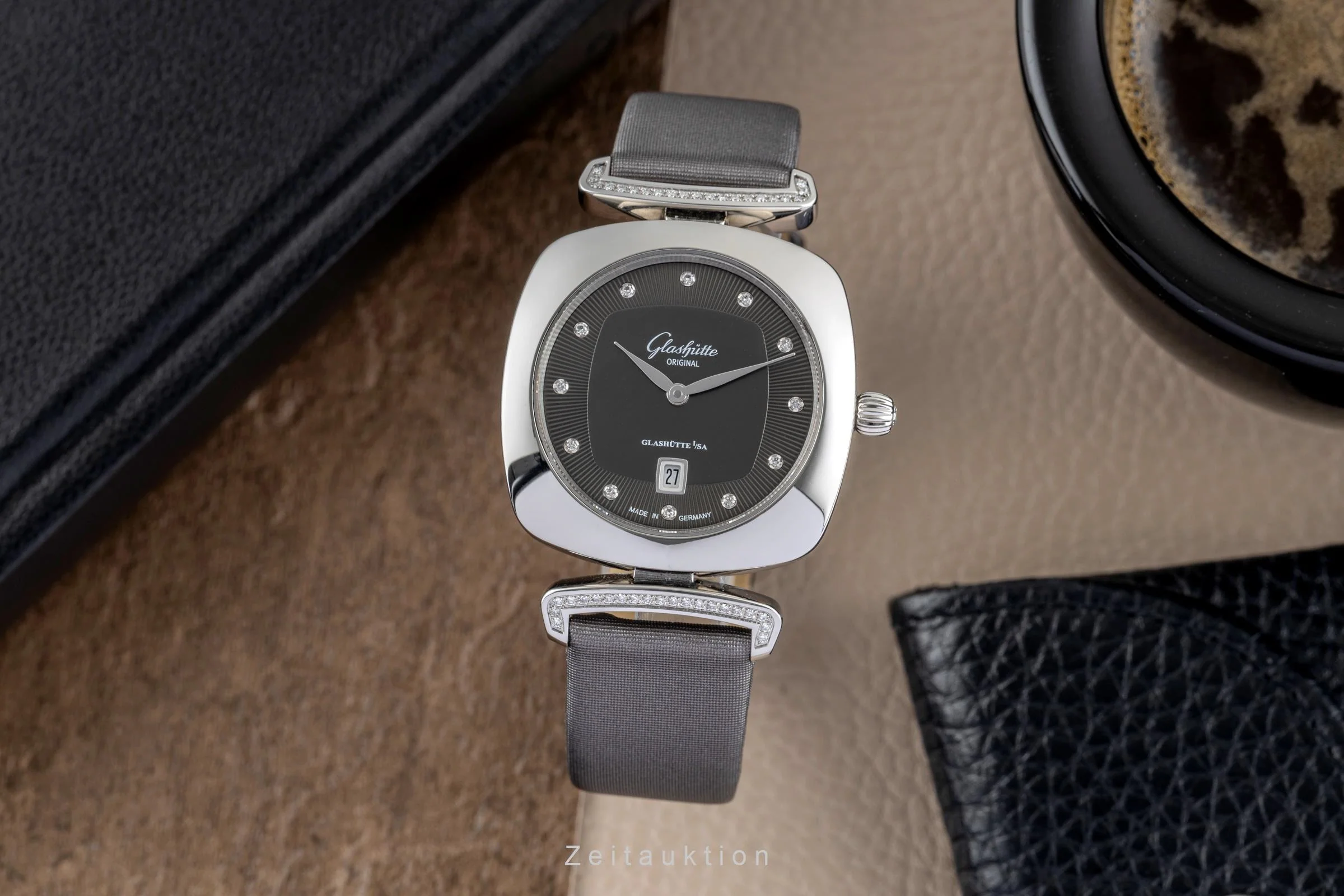 Glashütte Pavonina steel quartz women's watch 03-01-06-12-02 LP: 7000EUR  [2502685] - Image 4
