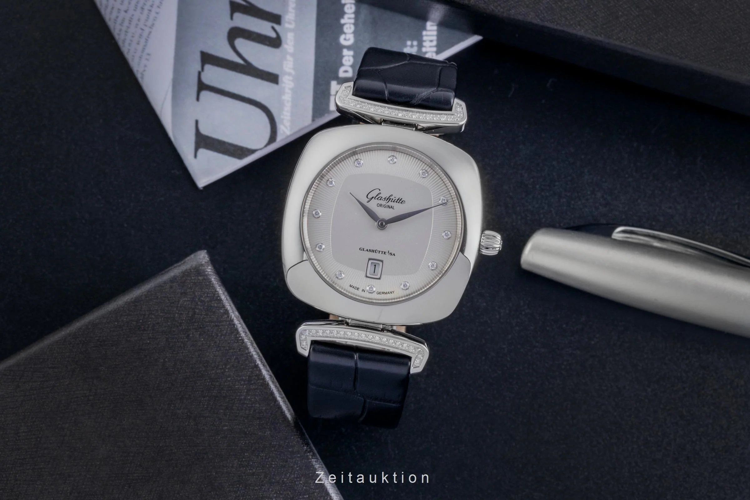 Glashütte Pavonina steel quartz women's watch 03-01-10-12-02 LP: 7300EUR  [2600066] - Image 4