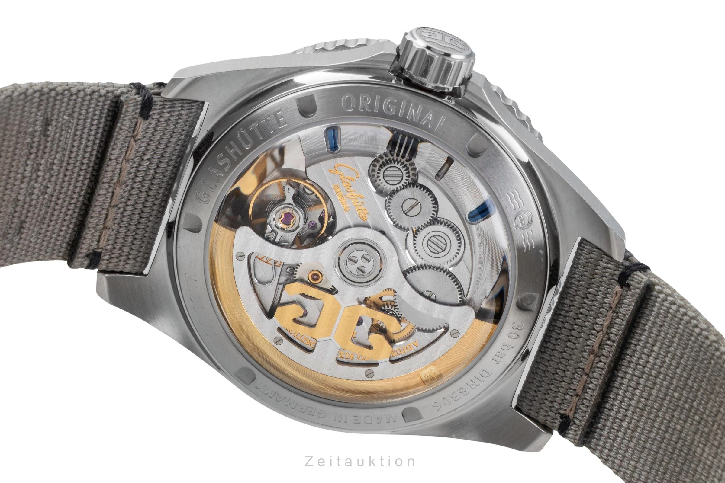 Glashütte SeaQ steel automatic men's watch 1-36-13-02-81-34	 LP: 12700EUR  [2506164] - Image 11