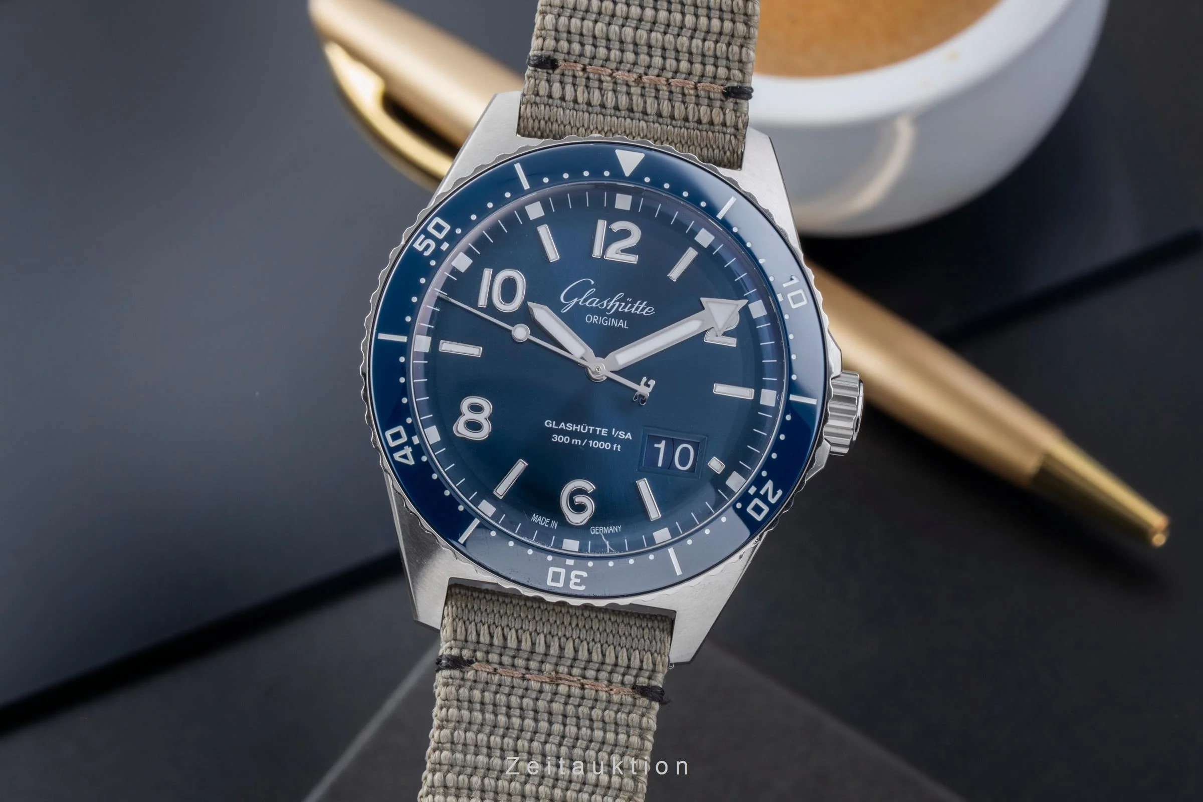 Glashütte SeaQ steel automatic men's watch 1-36-13-02-81-34	 LP: 12700EUR  [2506164] - Image 2