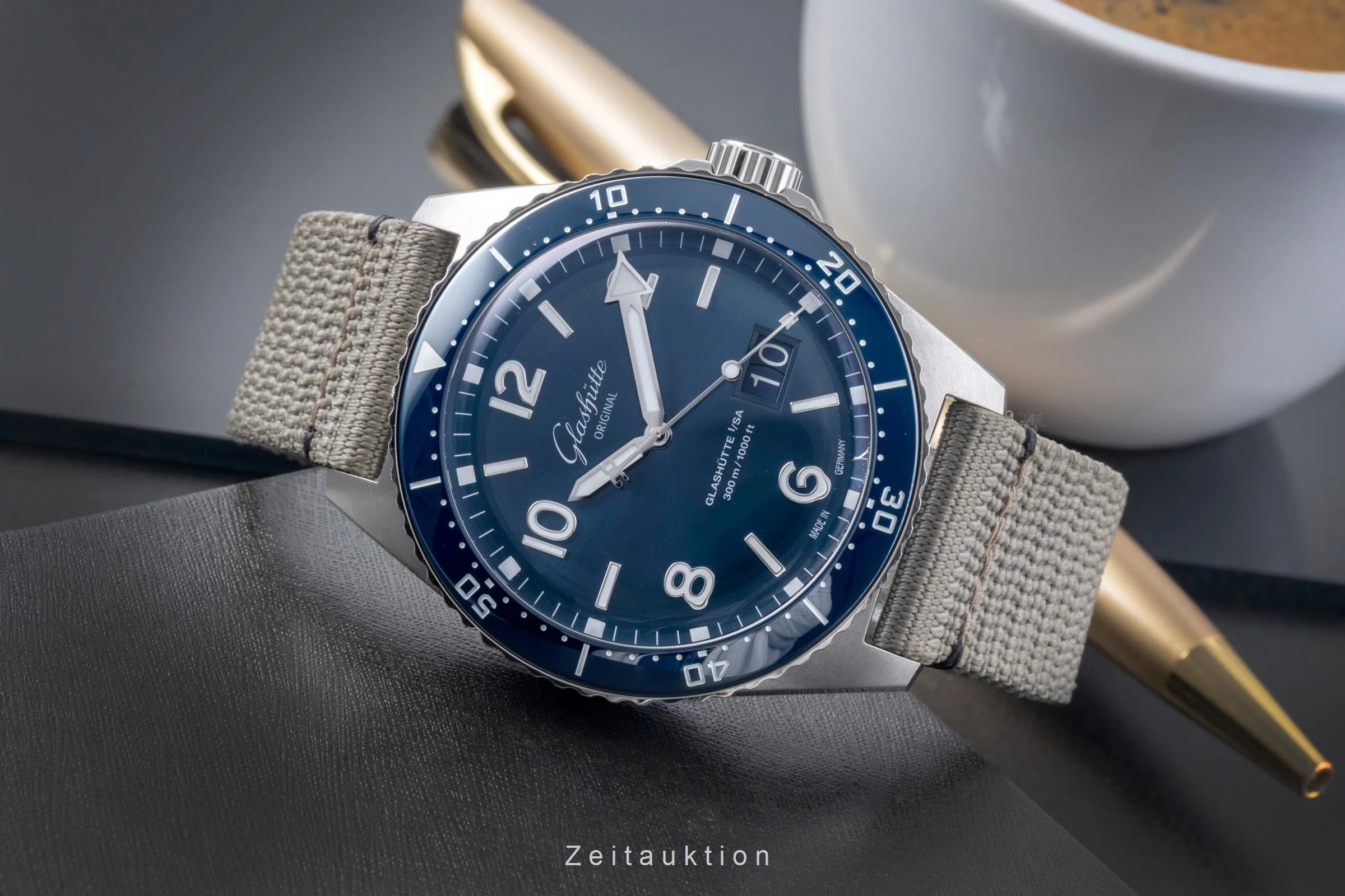 Glashütte SeaQ steel automatic men's watch 1-36-13-02-81-34	 LP: 12700EUR  [2506164] - Image 3