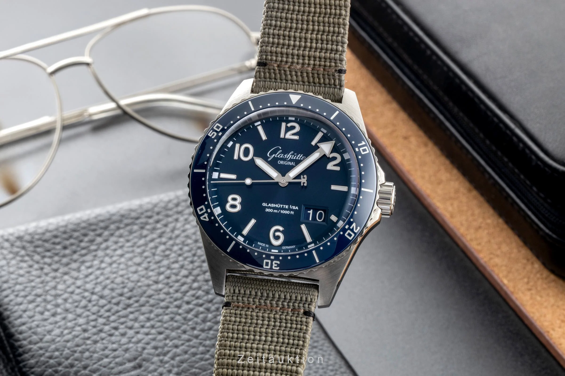Glashütte SeaQ steel automatic men's watch 1-36-13-02-81-34 LP: 12700EUR  [2601079] - Image 2