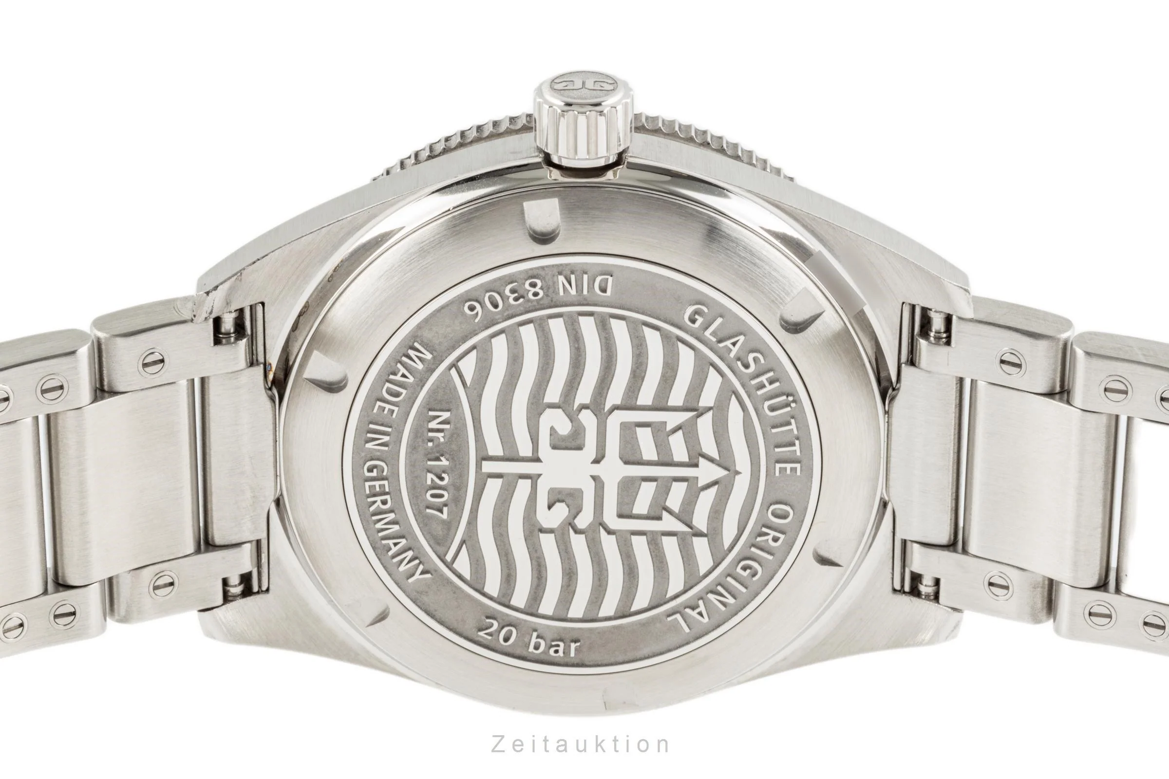 Glashütte SeaQ steel automatic men's watch 139-11-09-81-70 LP: 11100EUR  [2300595] - Image 10