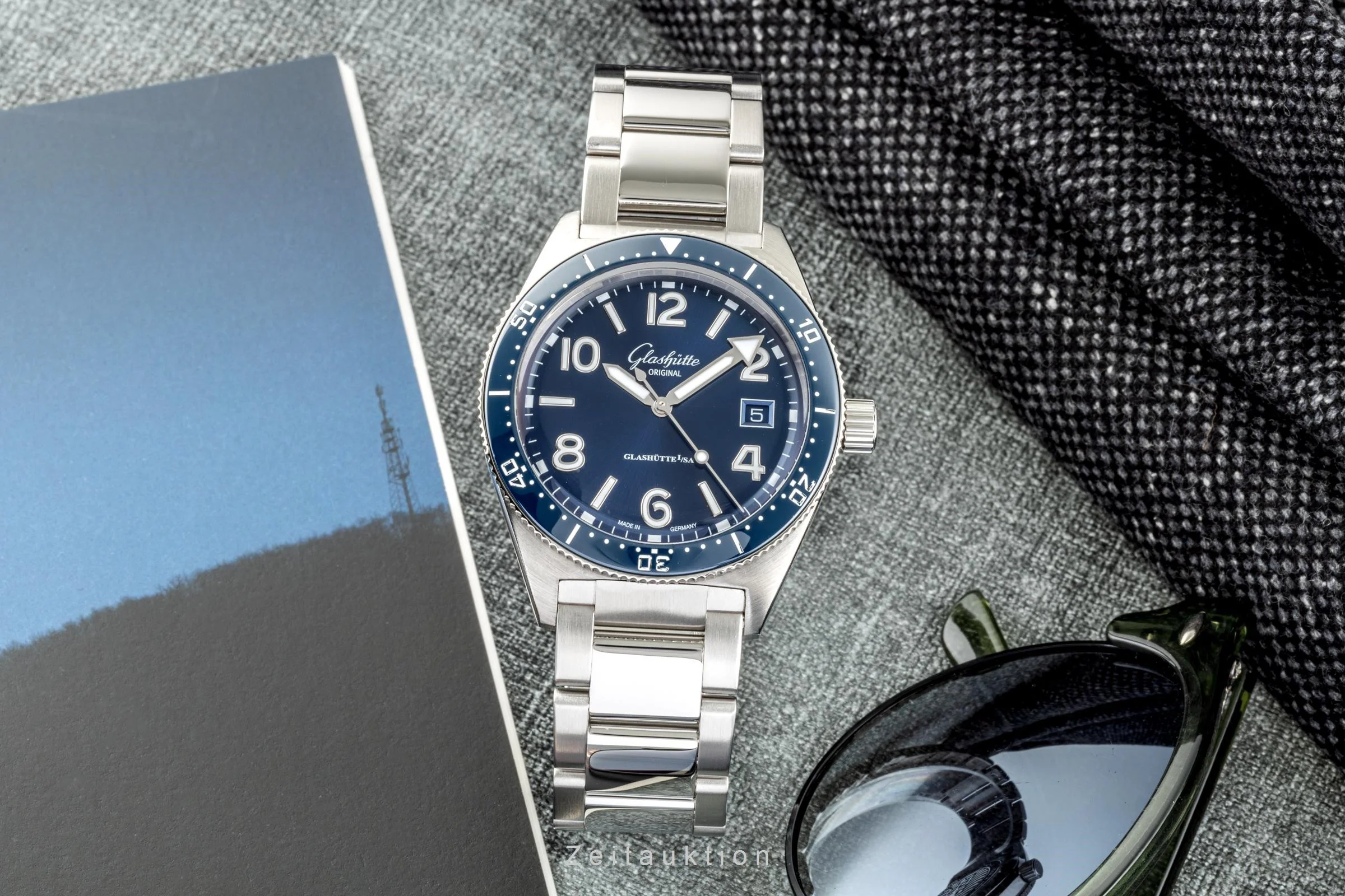 Glashütte SeaQ steel automatic men's watch 139-11-09-81-70 LP: 11100EUR  [2300595] - Image 3