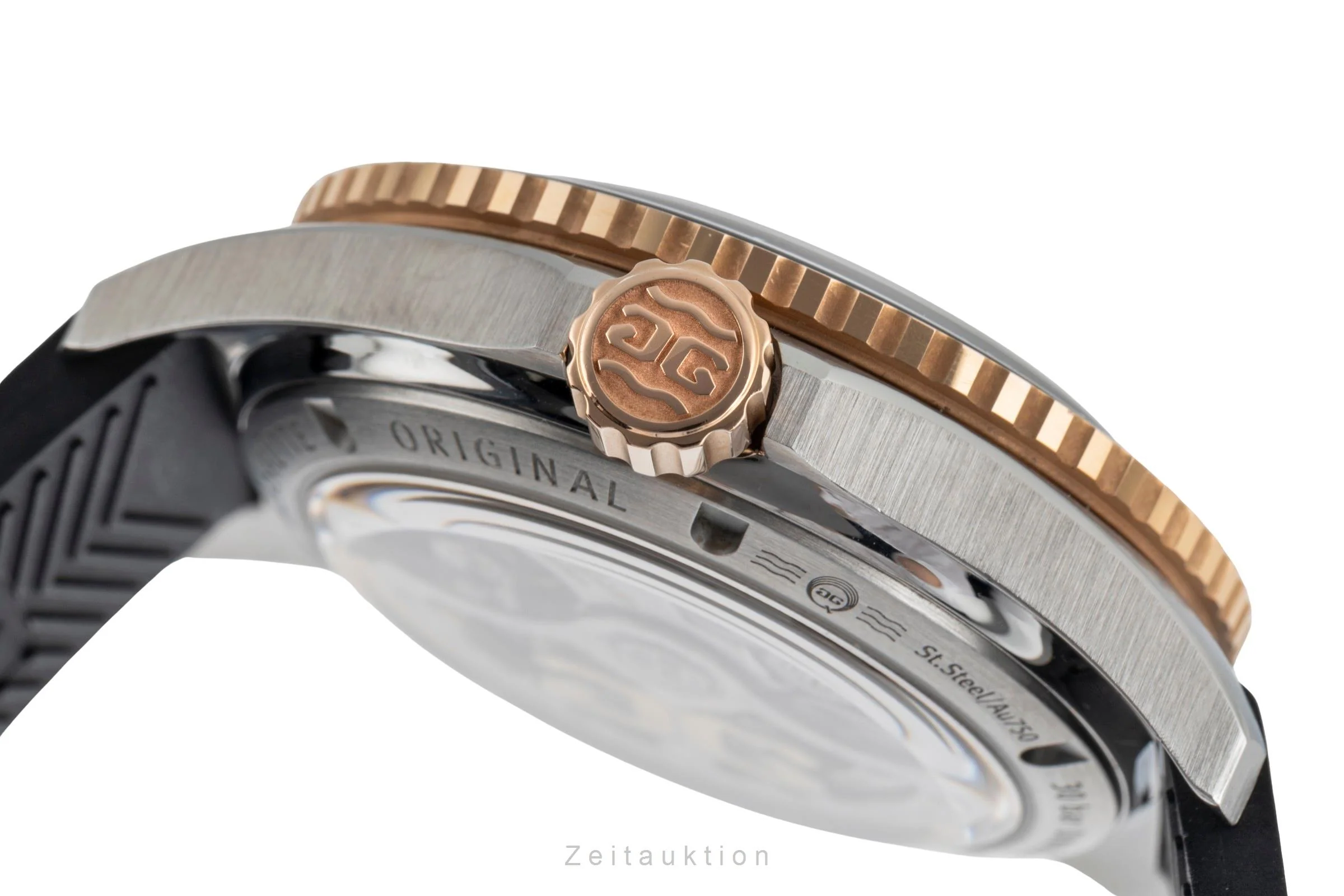 Glashütte SeaQ steel / gold automatic men's watch 1-36-13-04-91-06 LP: 16300EUR  [2503893] - Image 12