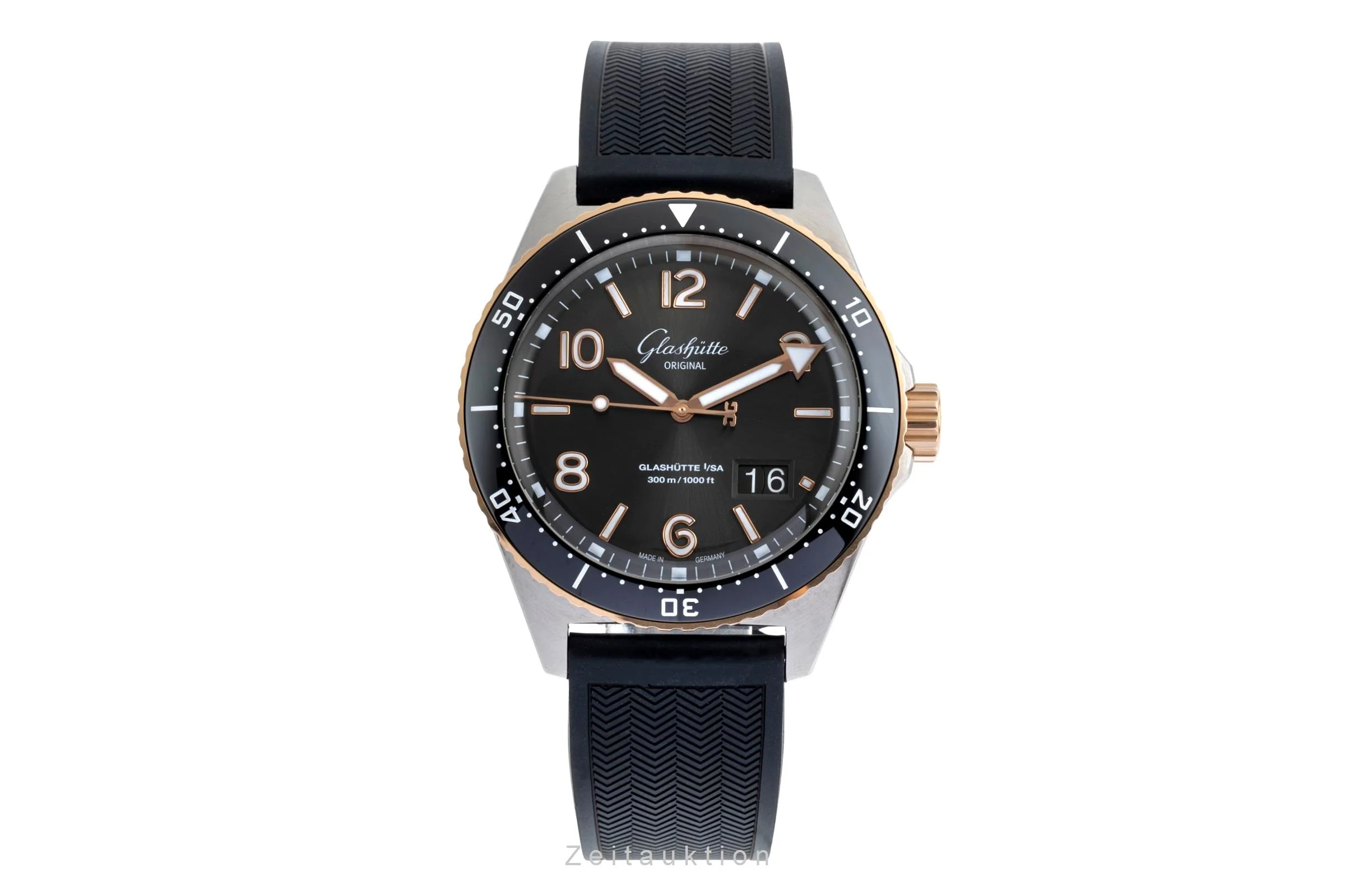 Glashütte SeaQ steel / gold automatic men's watch 1-36-13-04-91-06 LP: 16300EUR  [2503893] - Image 5